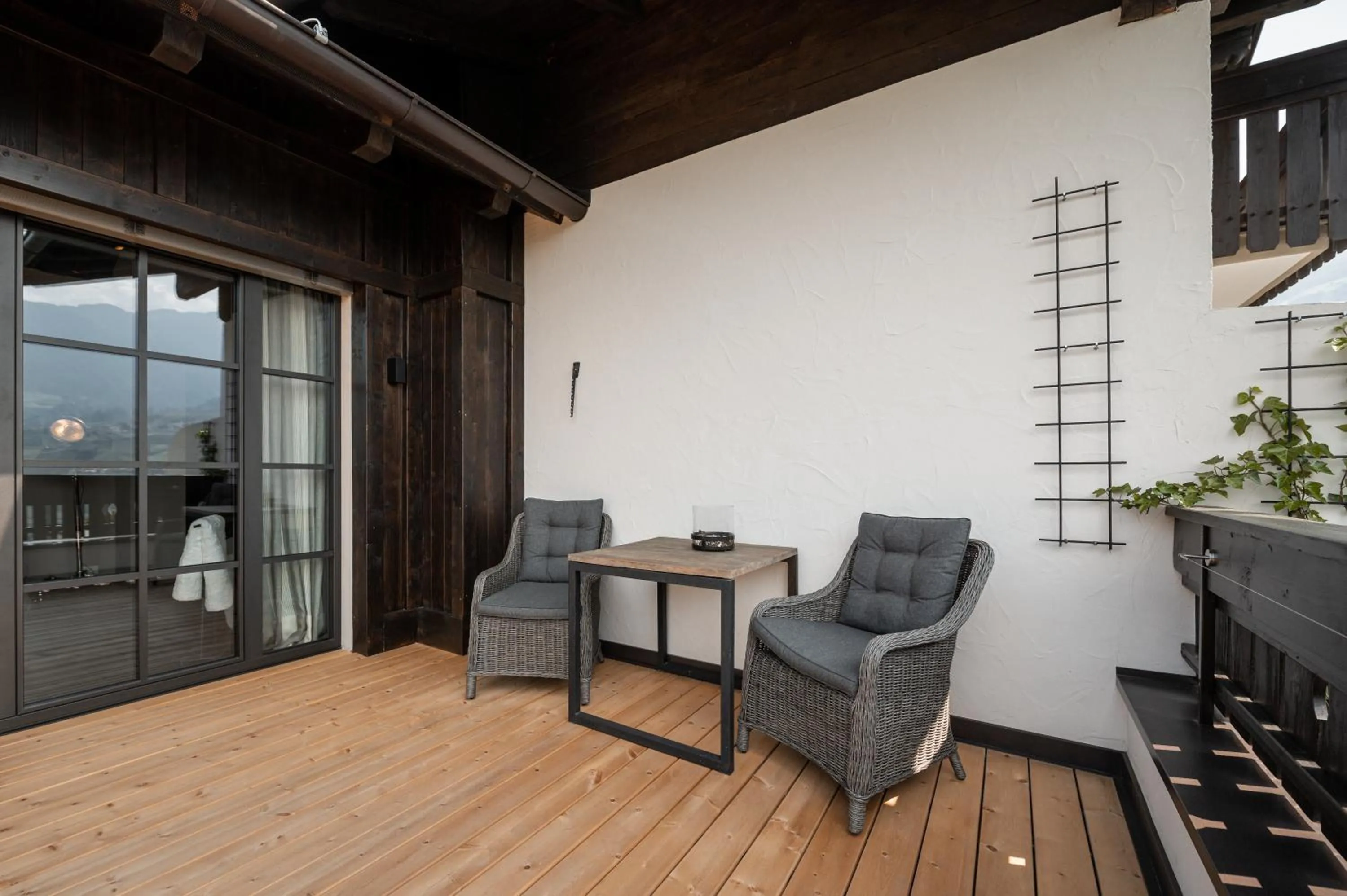Balcony/Terrace in Hotel Chalet Gravenstein