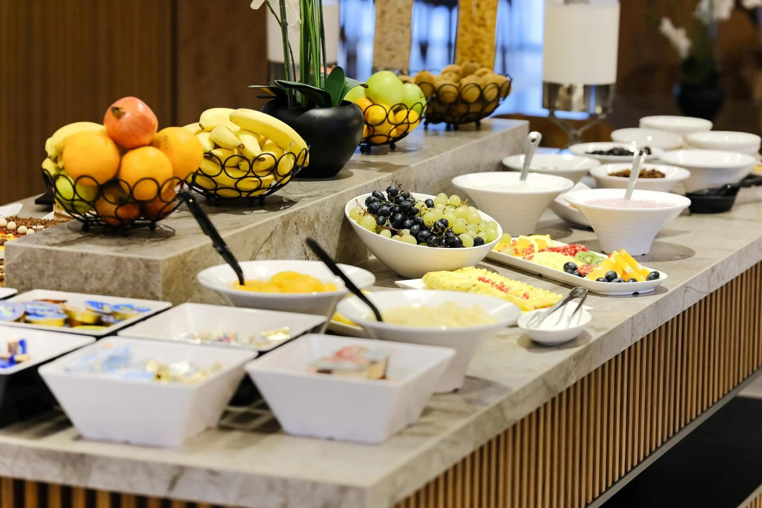 Buffet breakfast in Hotel Vema