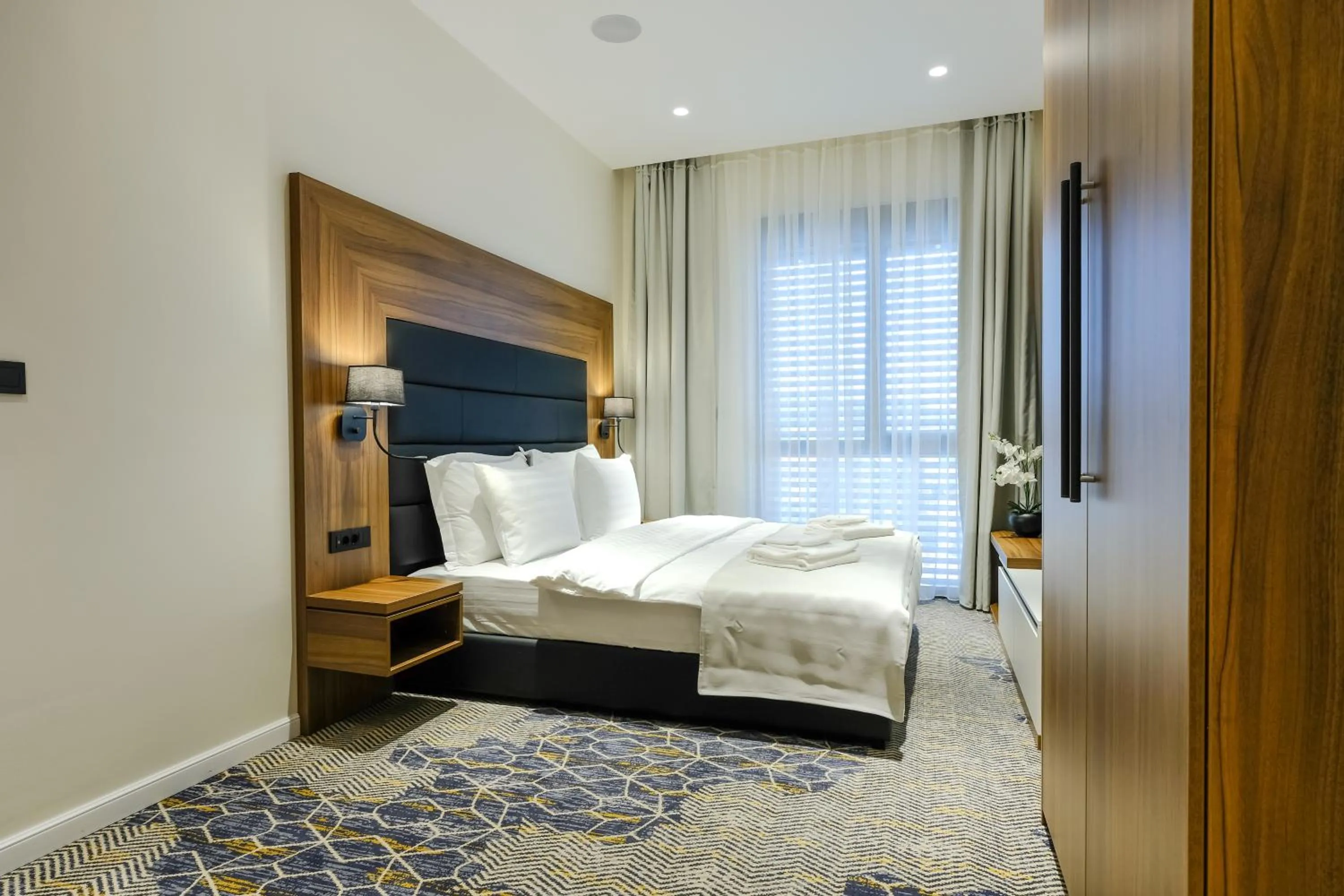 Bedroom, Bed in Hotel Vema