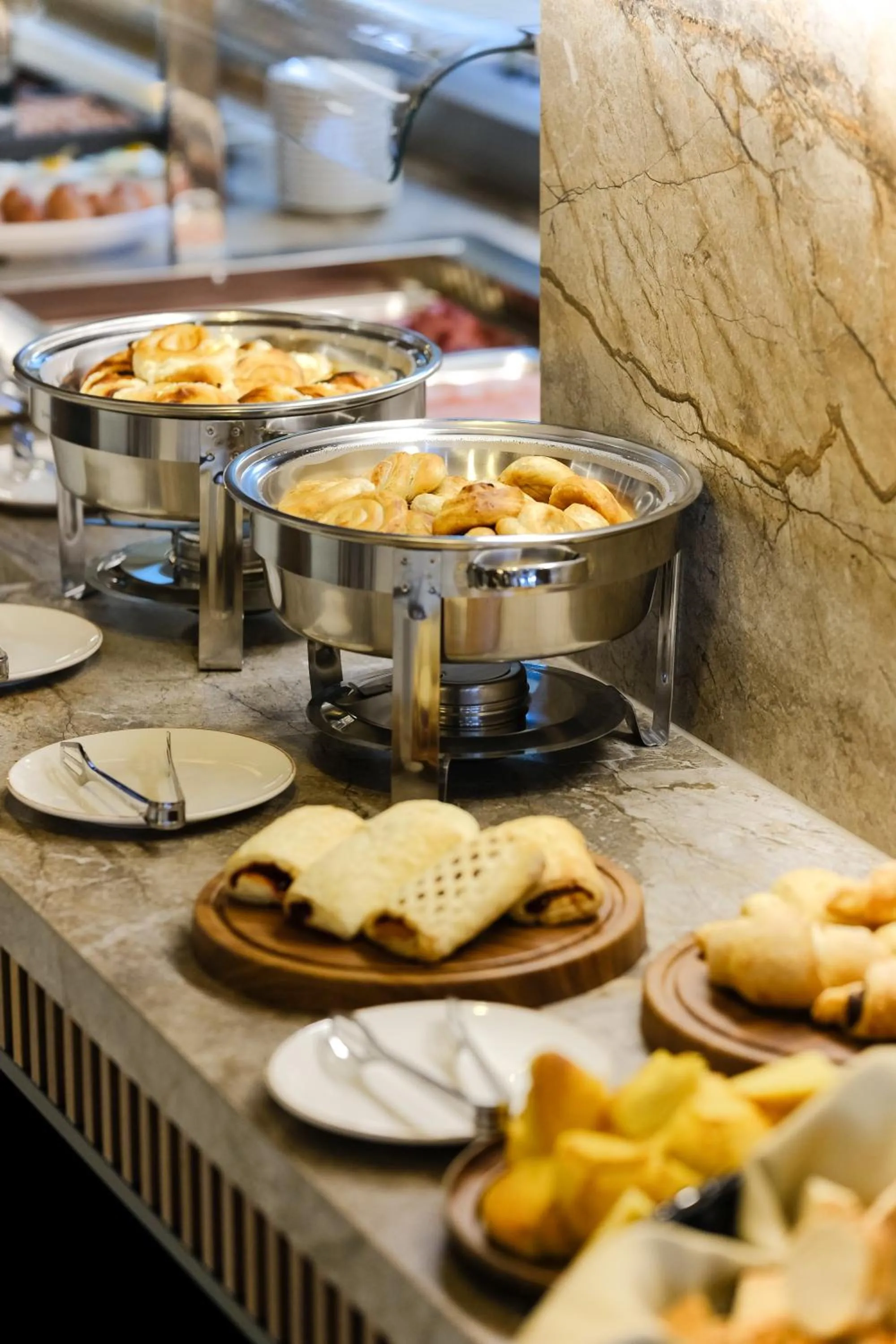 Buffet breakfast in Hotel Vema