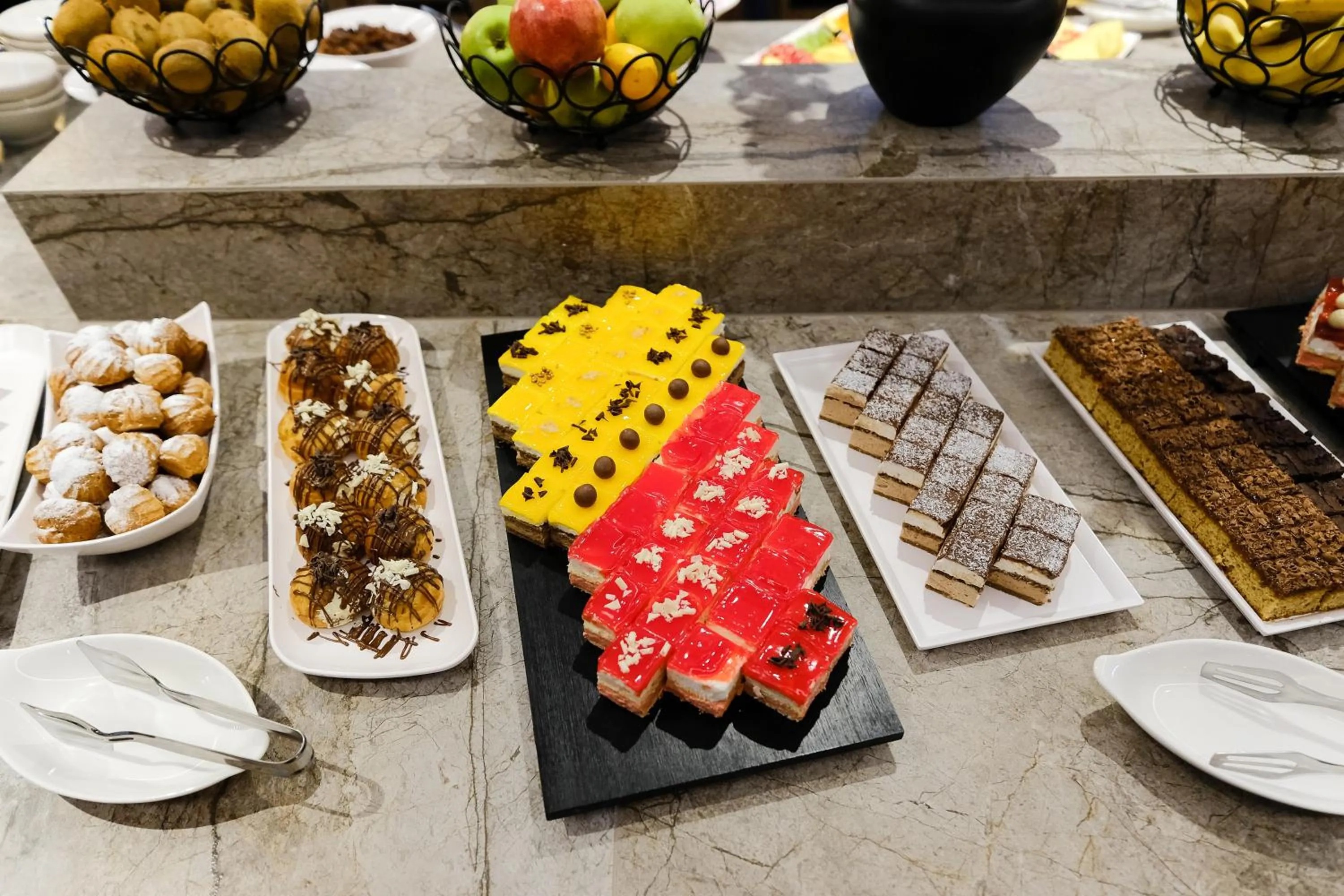 Buffet breakfast in Hotel Vema