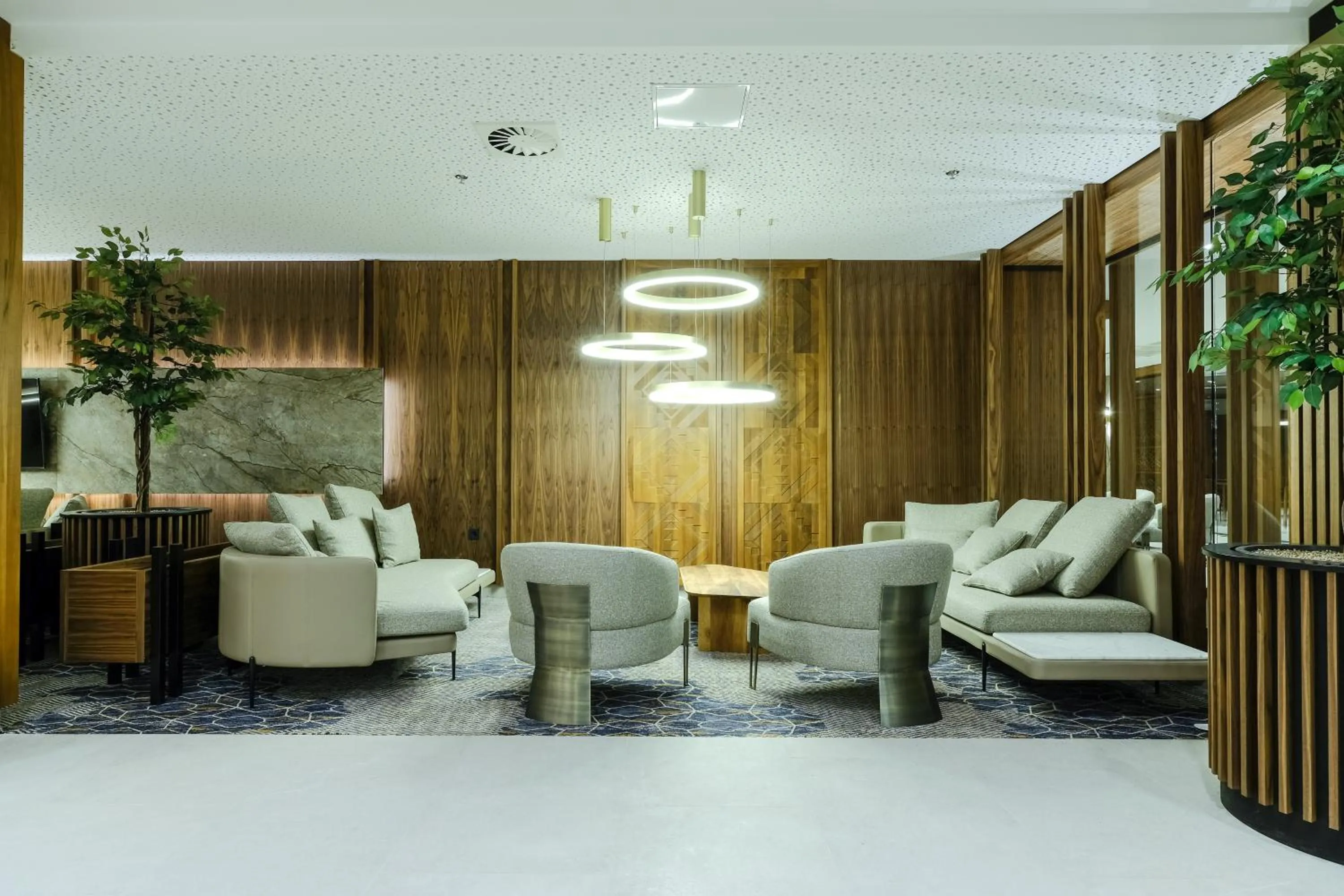 Seating area in Hotel Vema