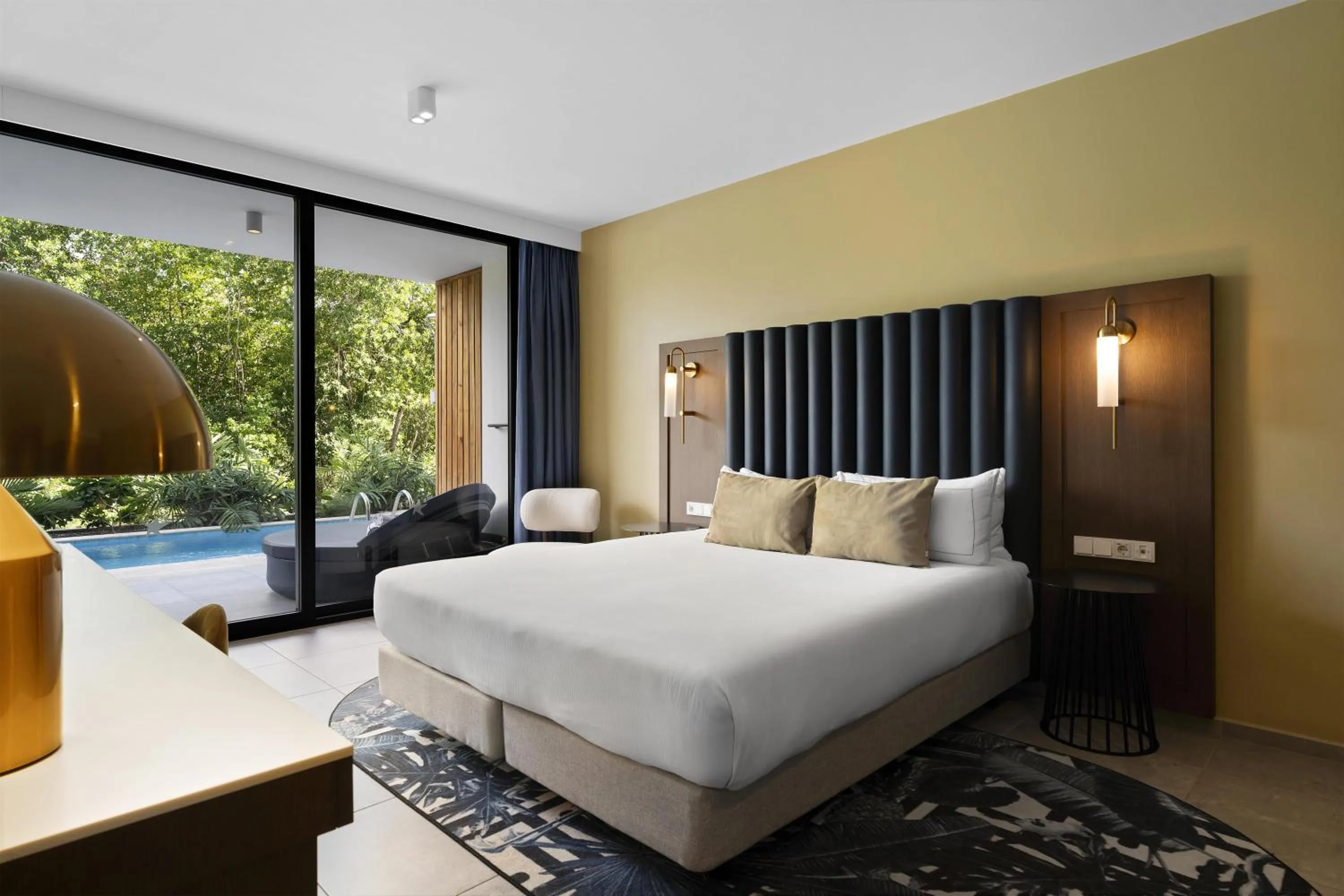 Bed in The Rif At Mangrove Beach Corendon Curacao All-Inclusive, Curio by Hilton