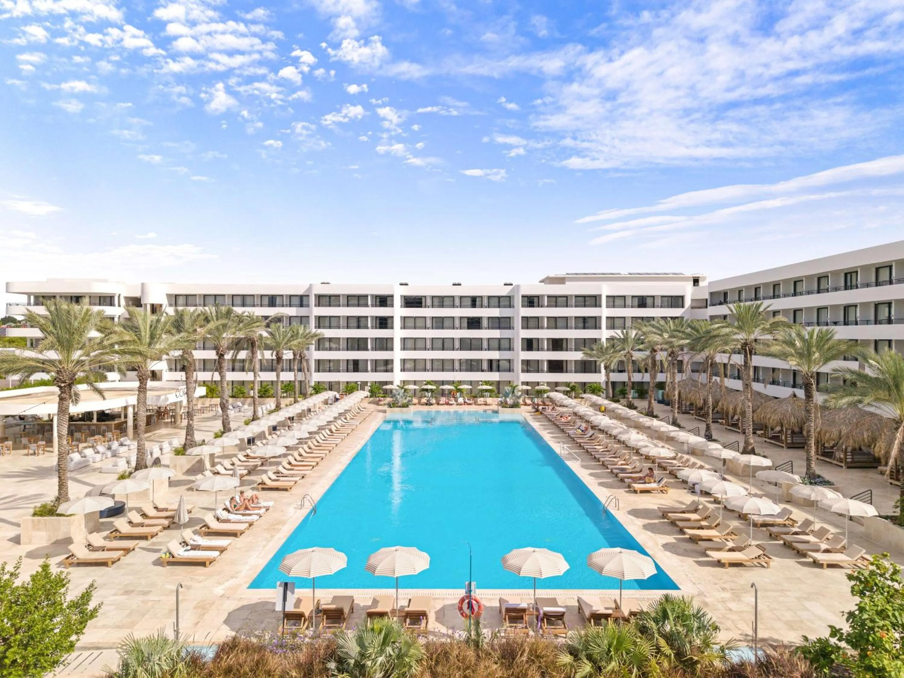 Pool view in The Rif At Mangrove Beach Corendon Curacao All-Inclusive, Curio by Hilton