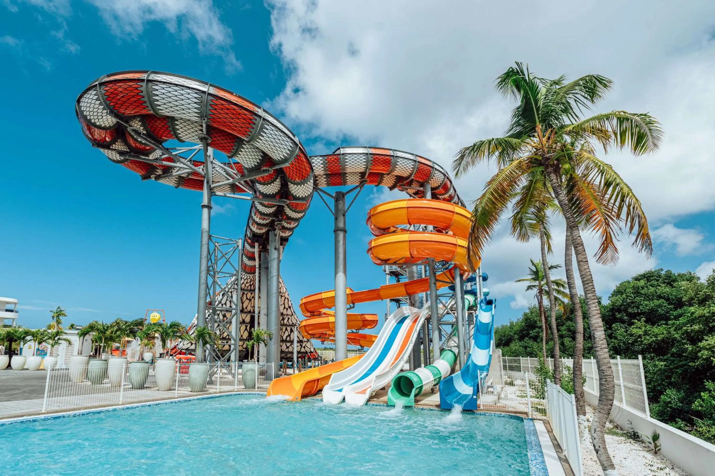 Aqua park in The Rif At Mangrove Beach Corendon Curacao All-Inclusive, Curio by Hilton