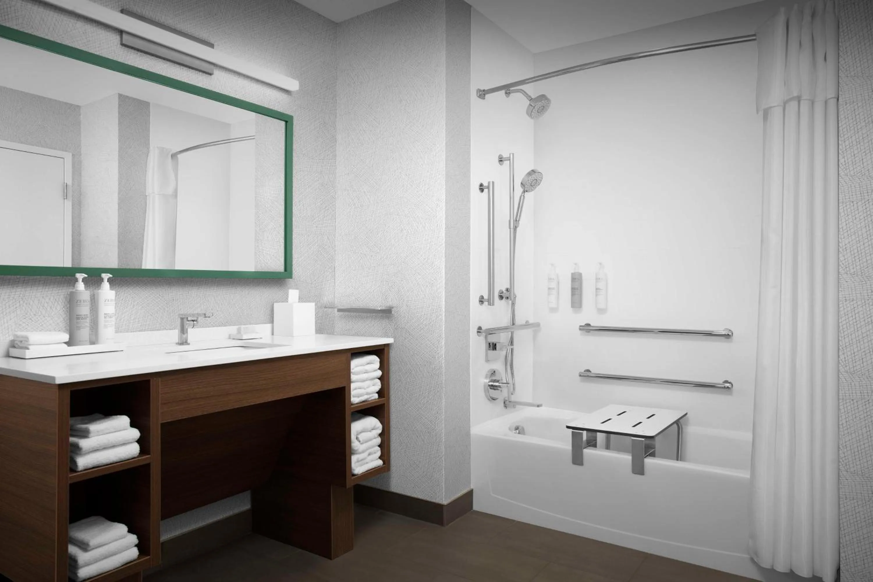 Bathroom in Home2 Suites By Hilton Huntsville Village Of Providence