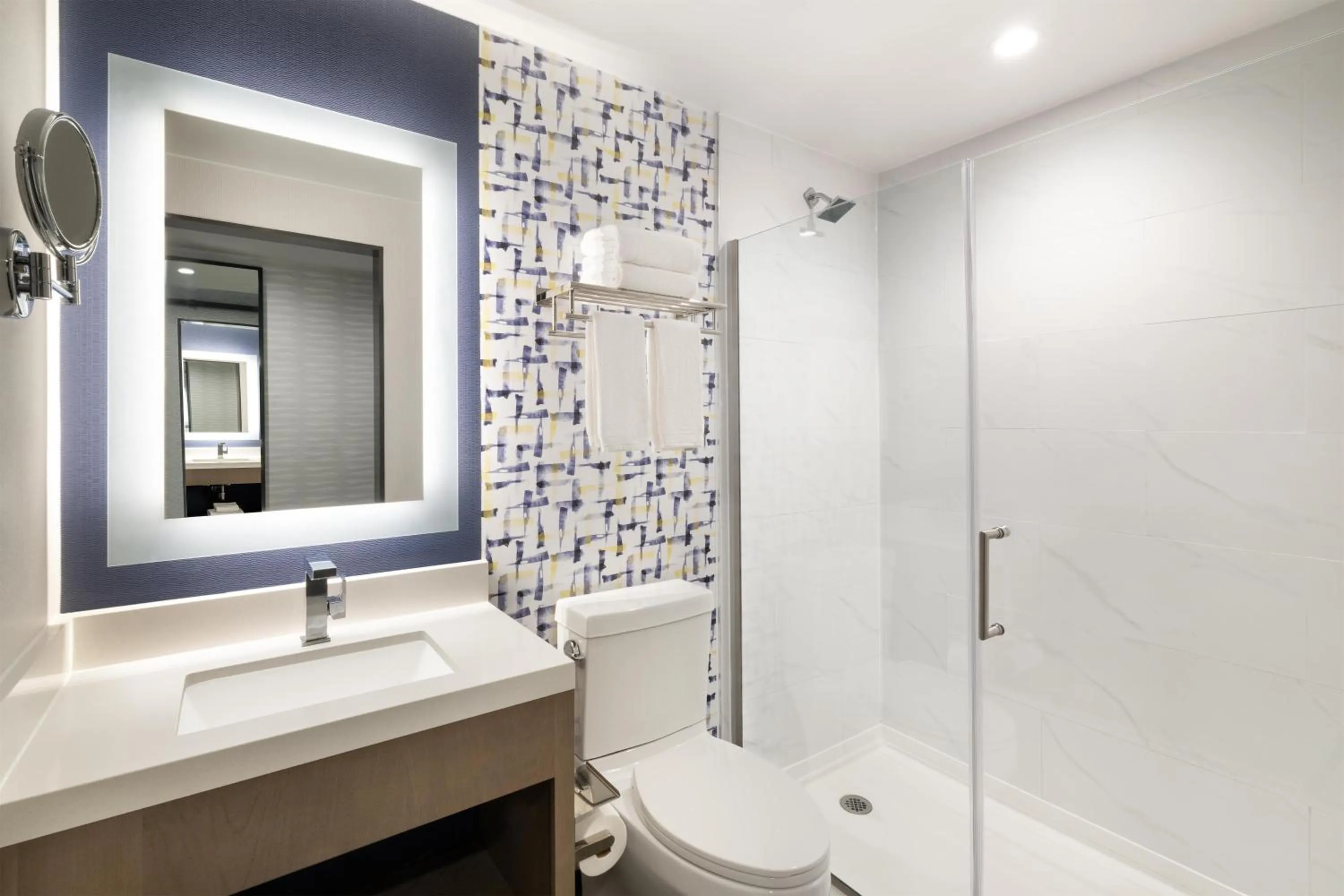 Bathroom in DoubleTree by Hilton Long Island City, NY