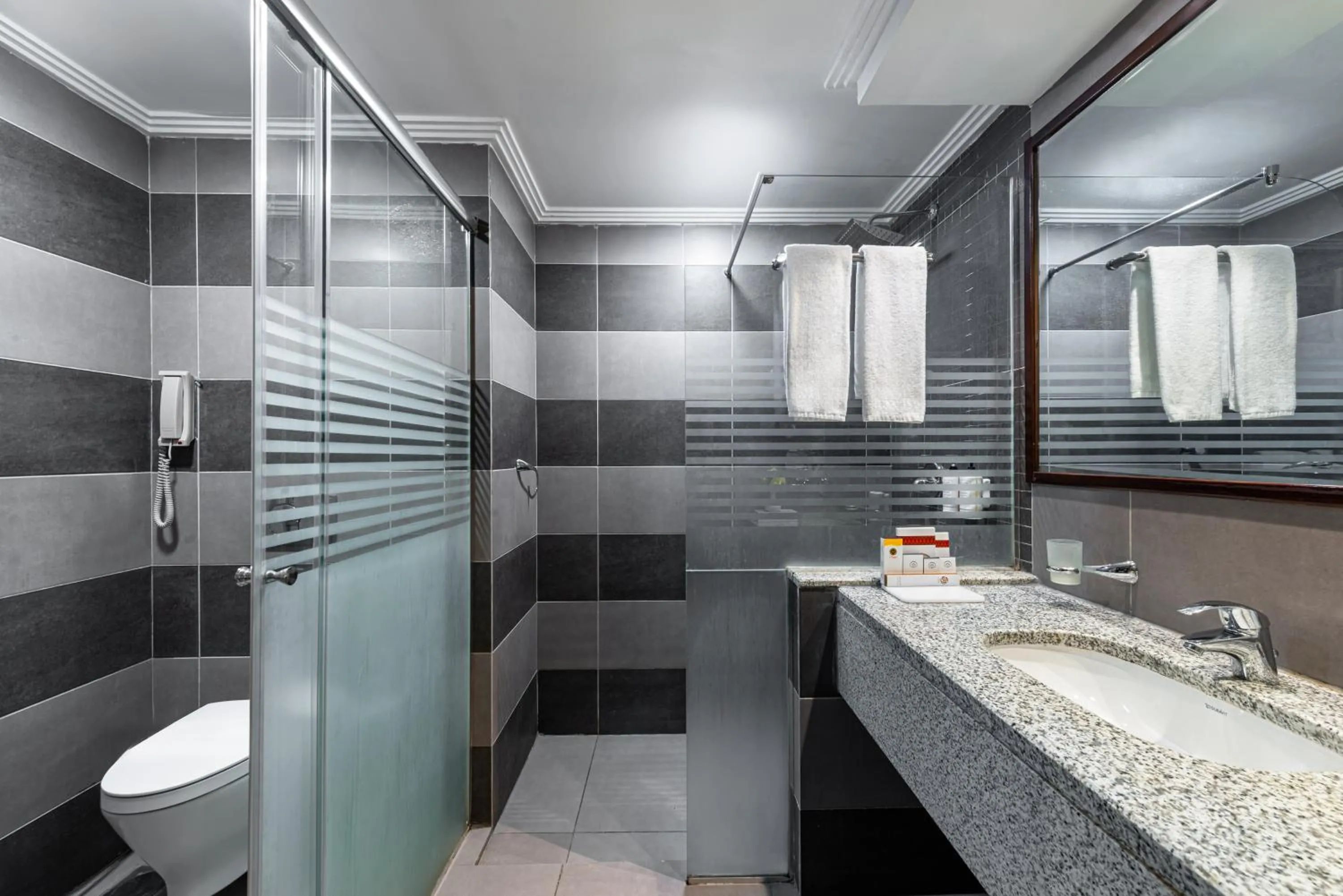 Bathroom in Razana Al Rawdha Hotel