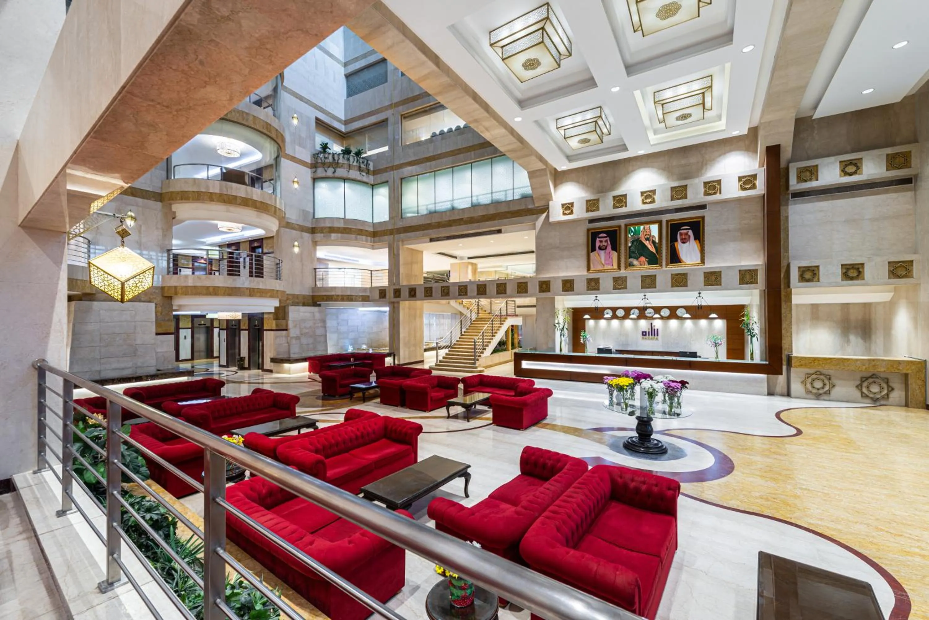Lobby or reception in Razana Al Rawdha Hotel