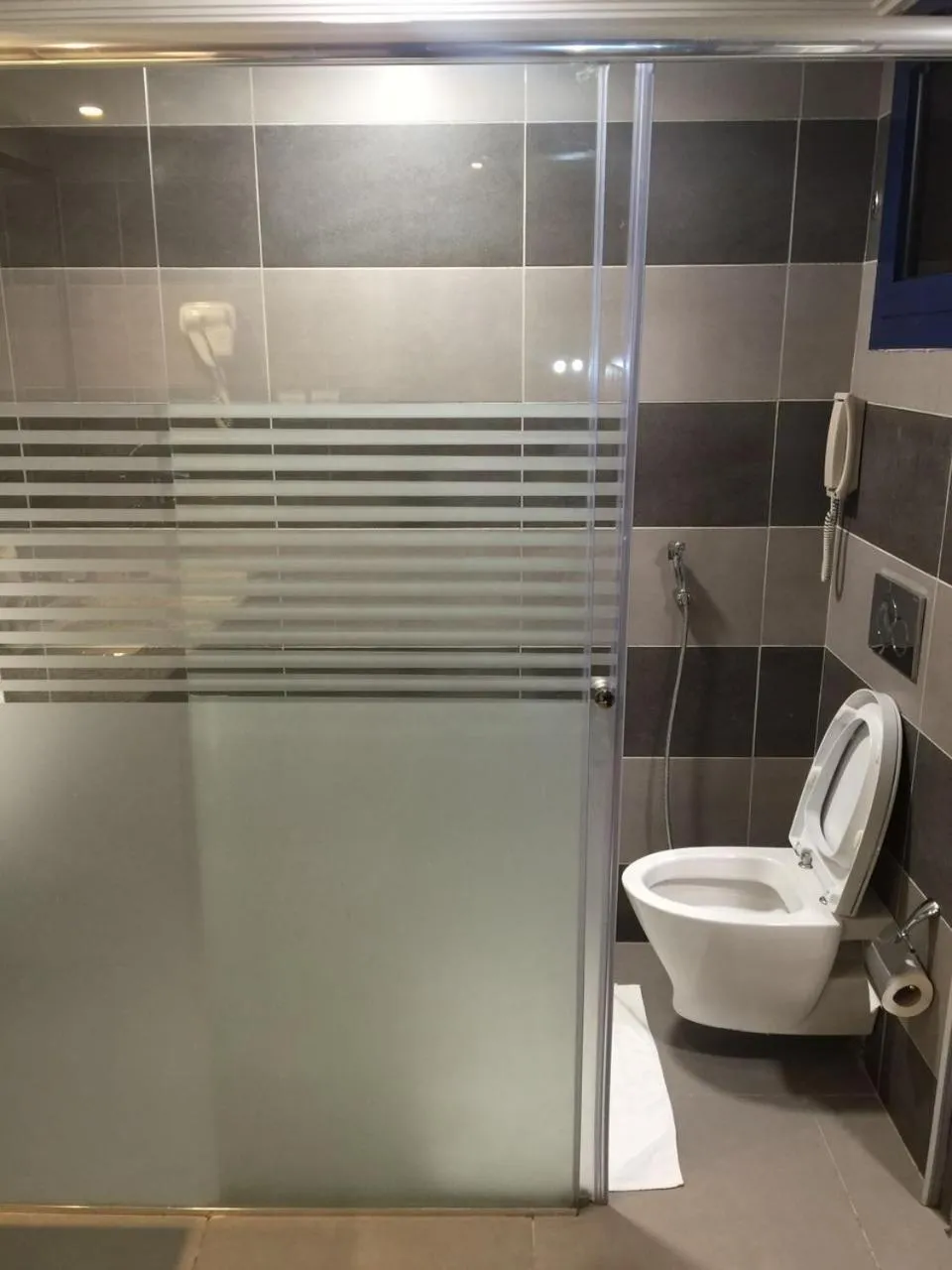 Toilet in Razana Al Rawdha Hotel