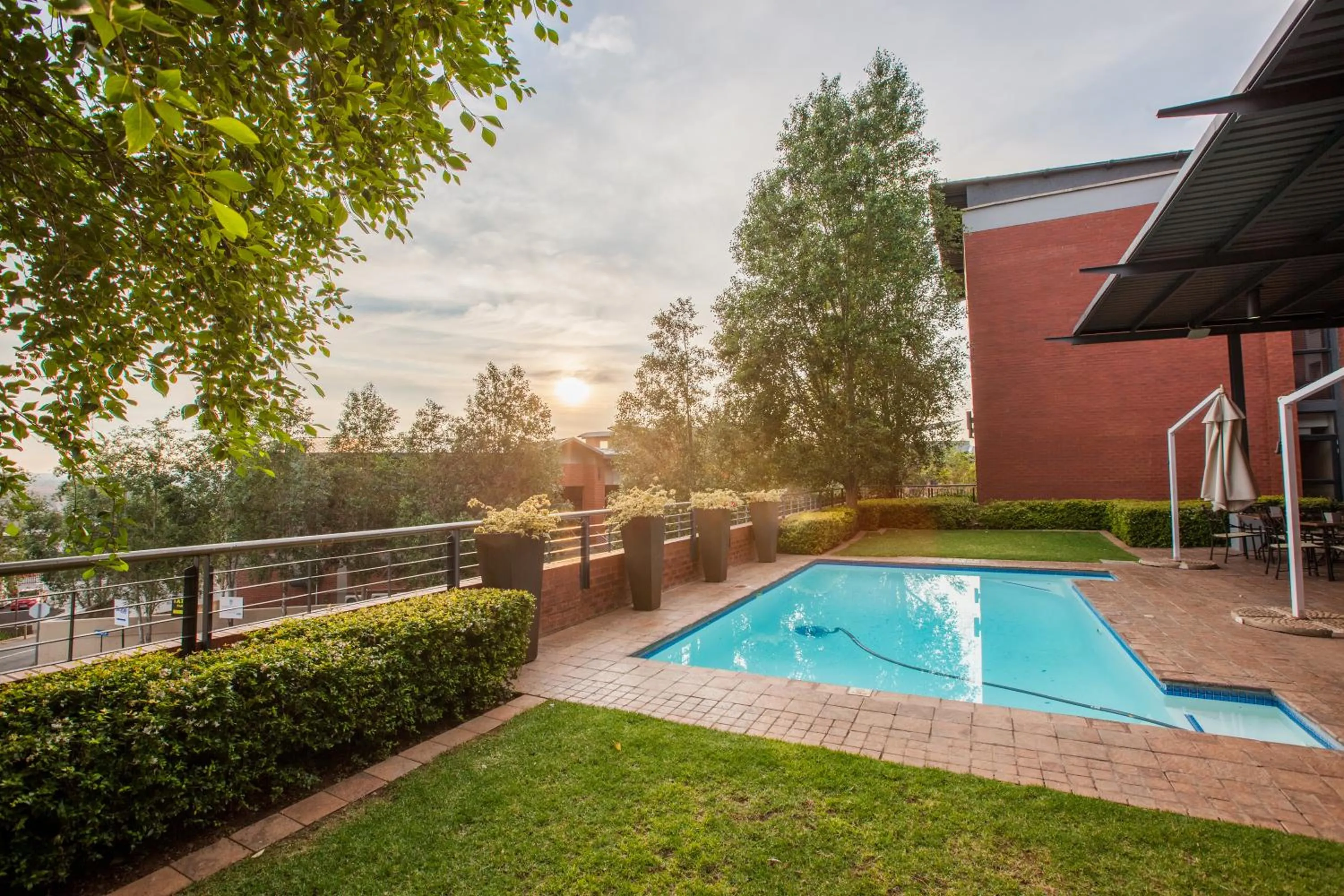 Garden in Road Lodge Centurion