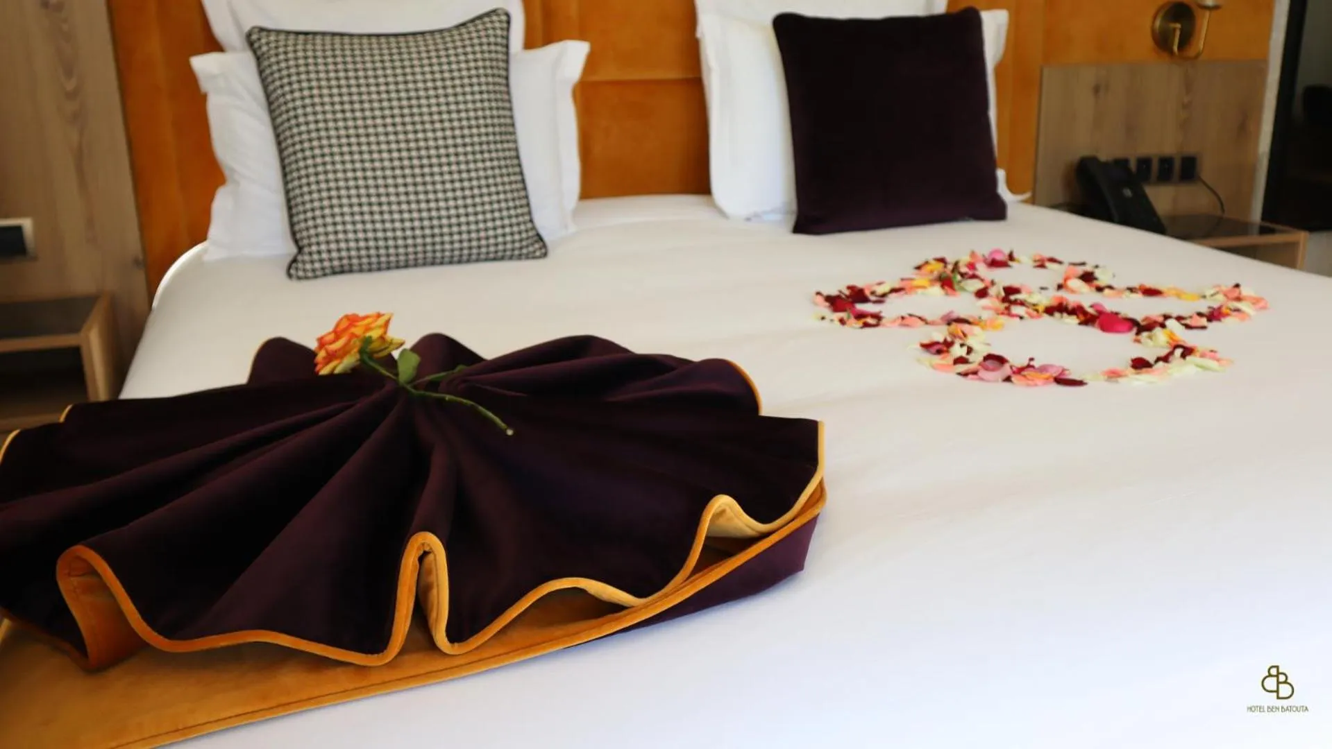 Bed in Hotel Ben Batouta - Tanger