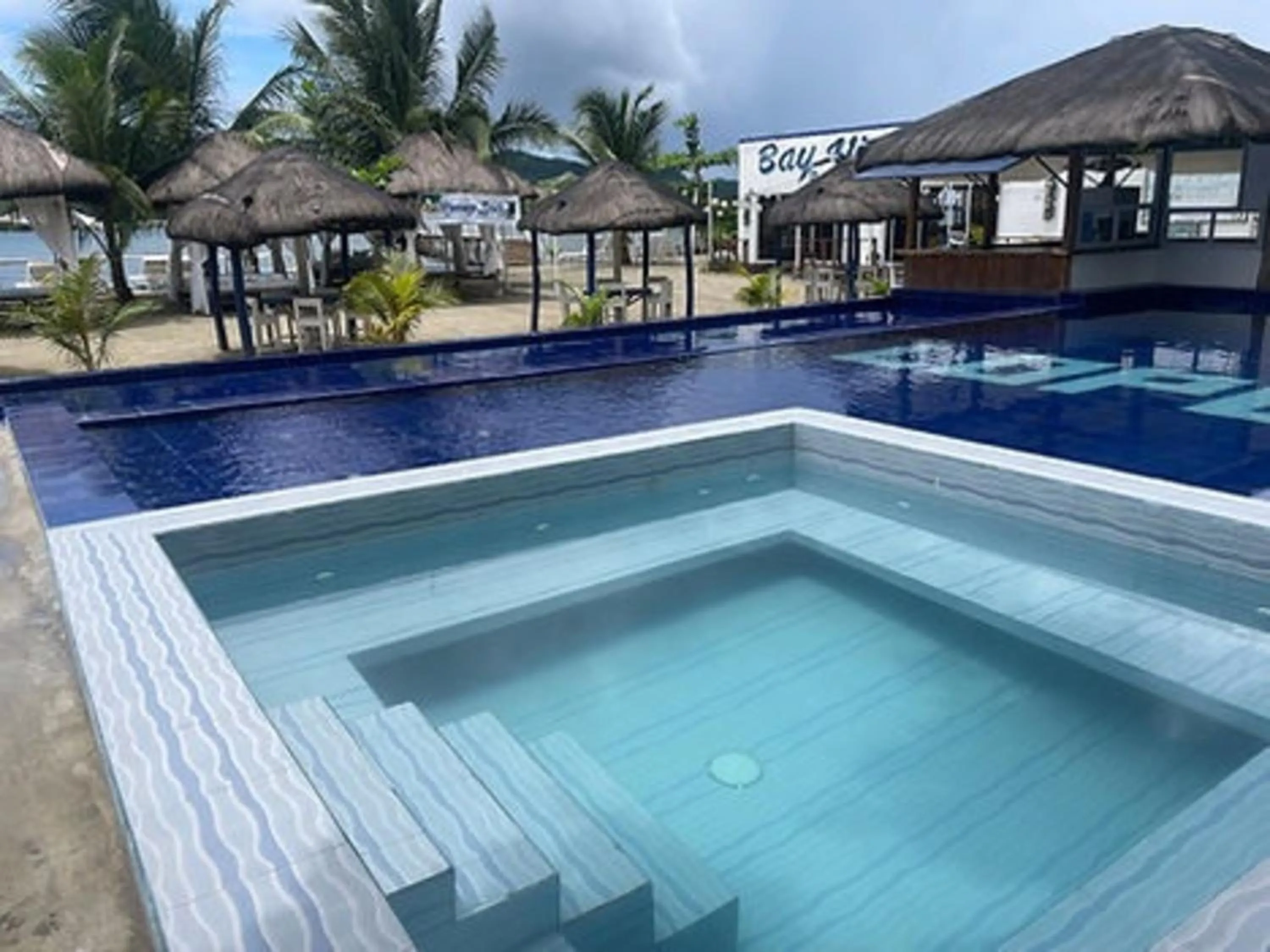 Swimming pool in Lopez Beach Resort