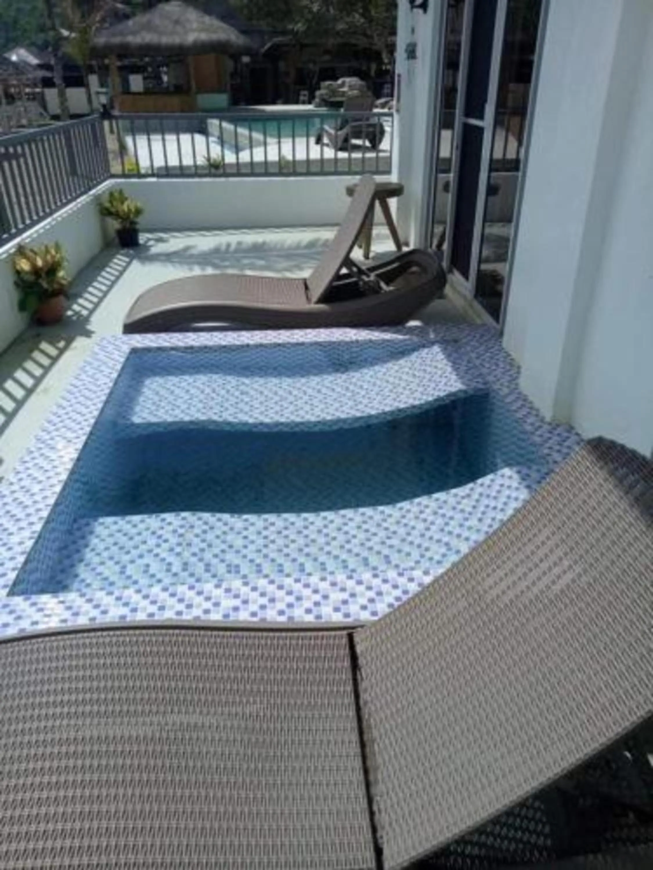 Swimming pool in Lopez Beach Resort
