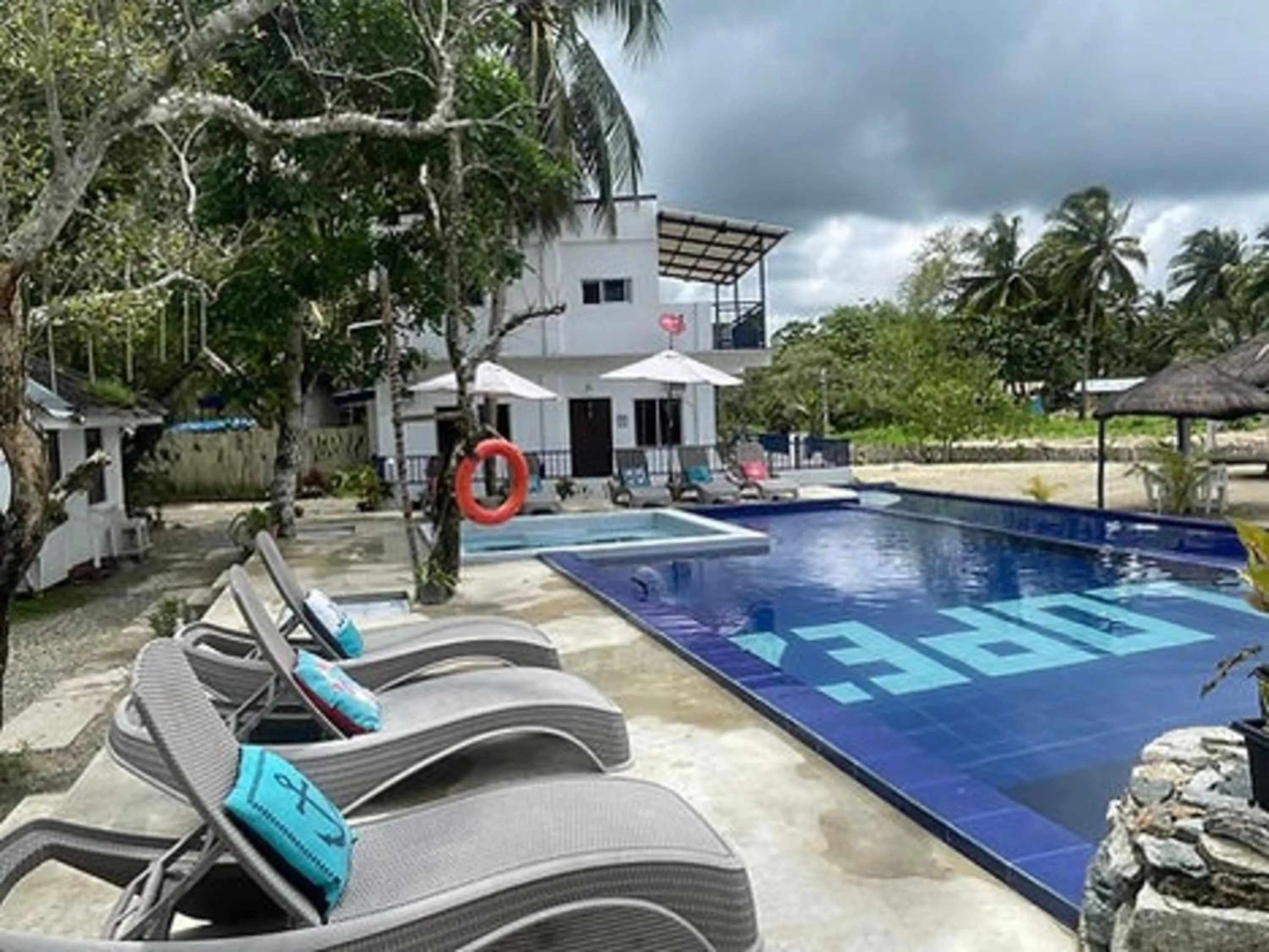 Swimming pool in Lopez Beach Resort