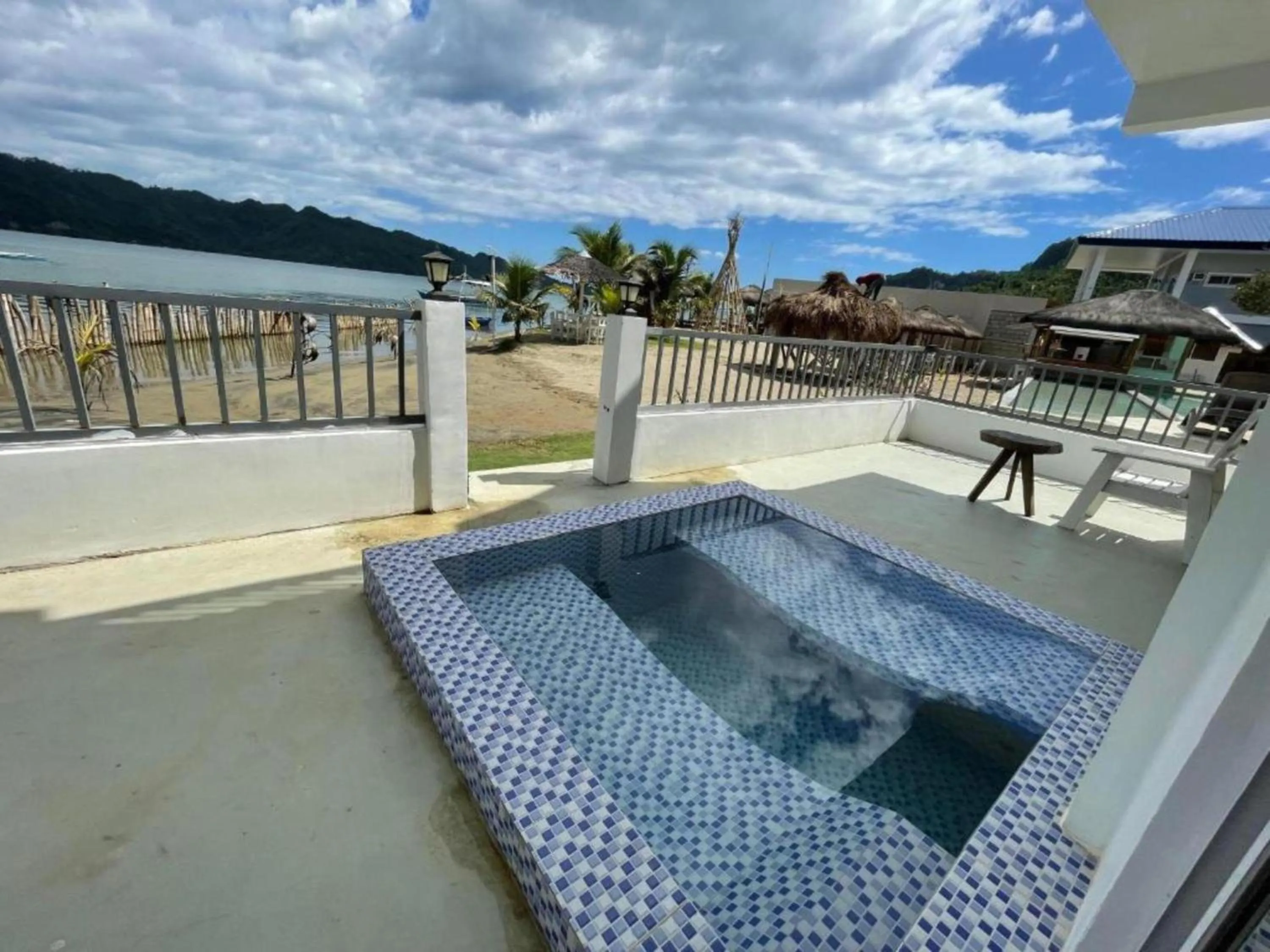 Swimming pool in Lopez Beach Resort