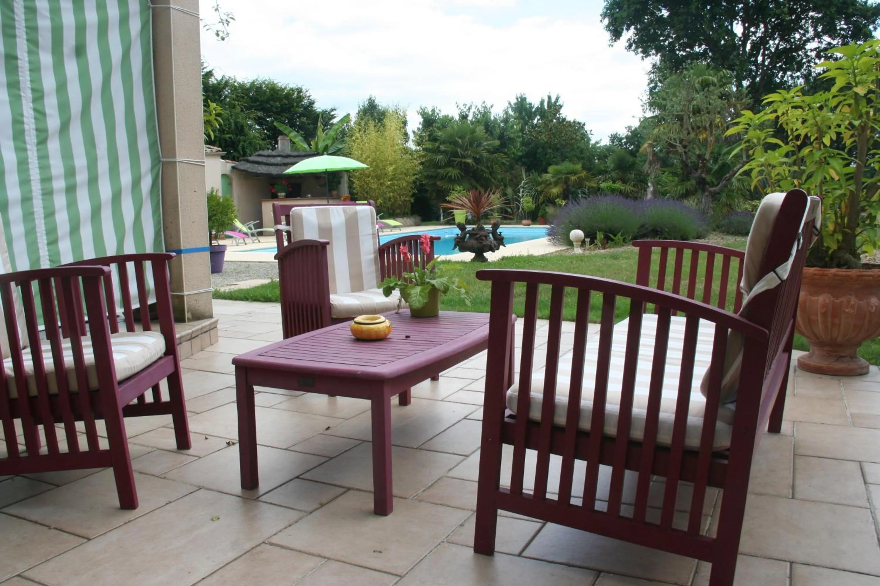 Balcony/Terrace in Une Chambre à la Campagne