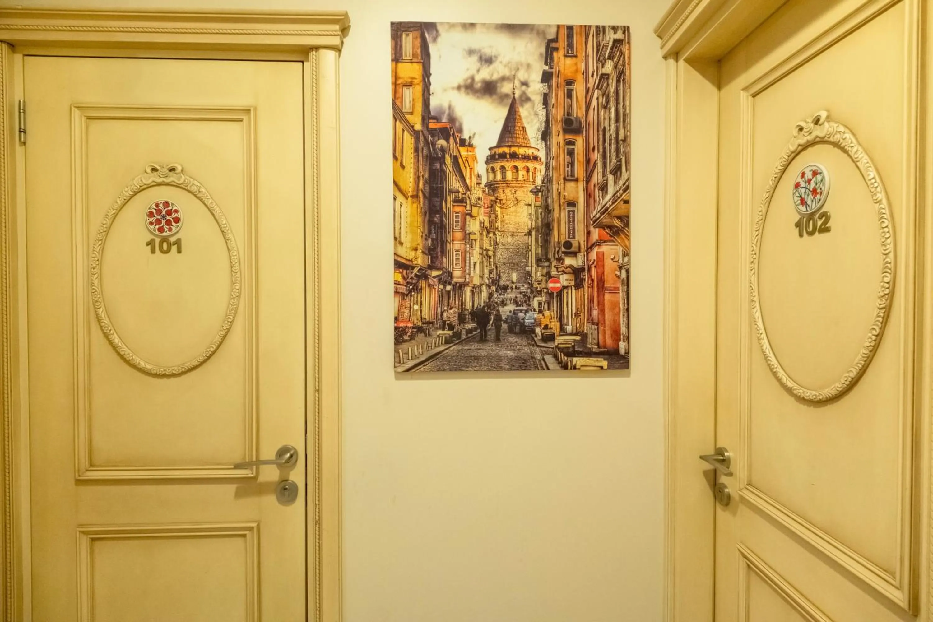 Decorative detail in Felicity Hotel İstanbul