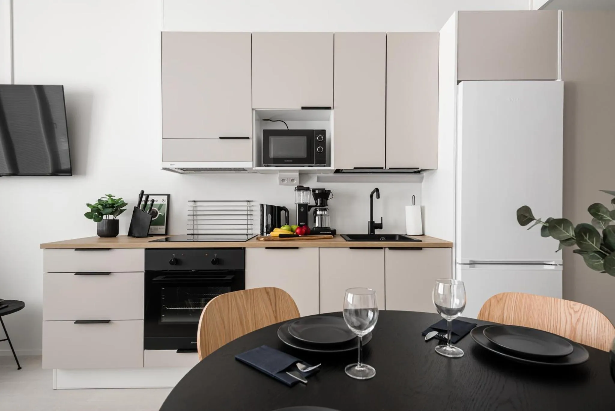 Coffee/tea facilities in Prime Apartments Pori Central