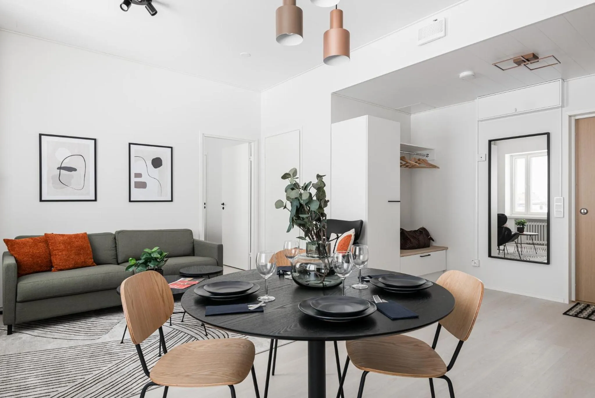 Living room in Prime Apartments Pori Central