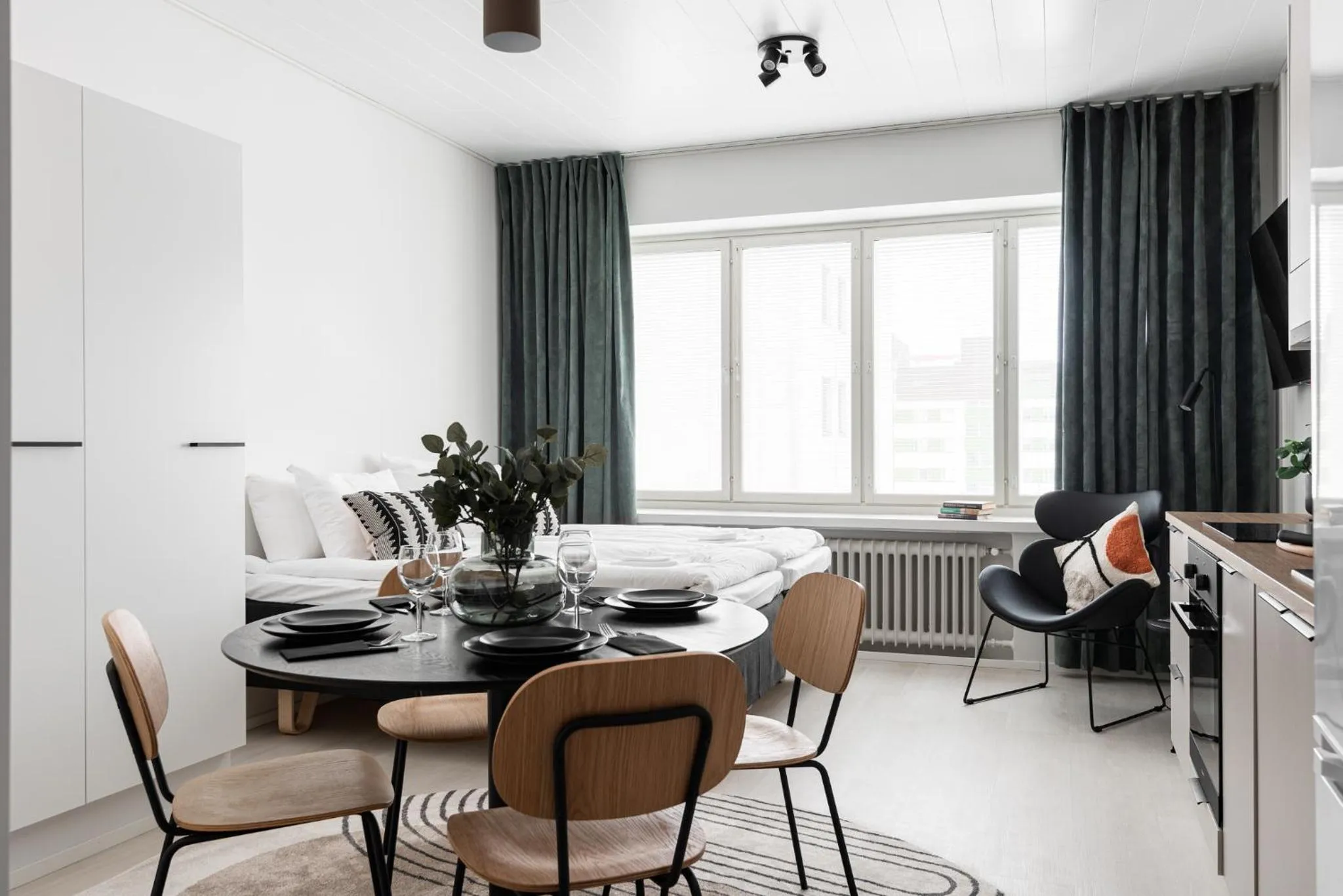 Kitchen or kitchenette in Prime Apartments Pori Central