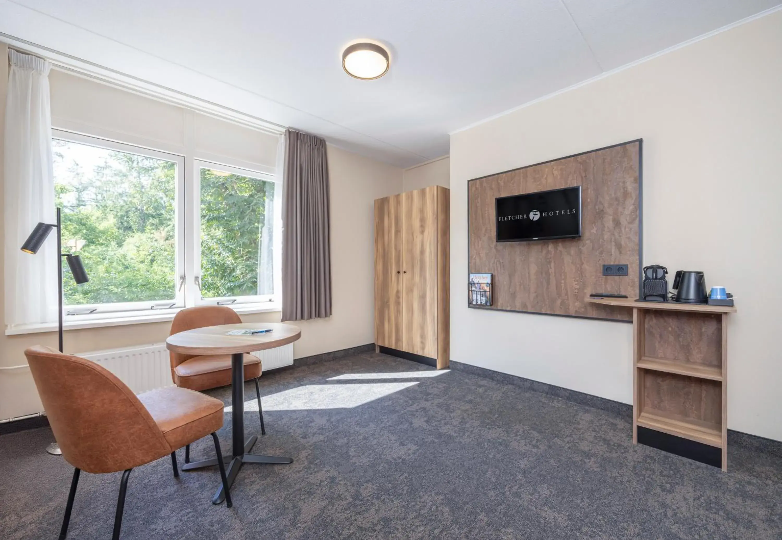 Superior Twin Room with Shower in Fletcher Hotel Restaurant De Eese Superior Twin Room with Shower in Fletcher Hotel Restaurant De Eese