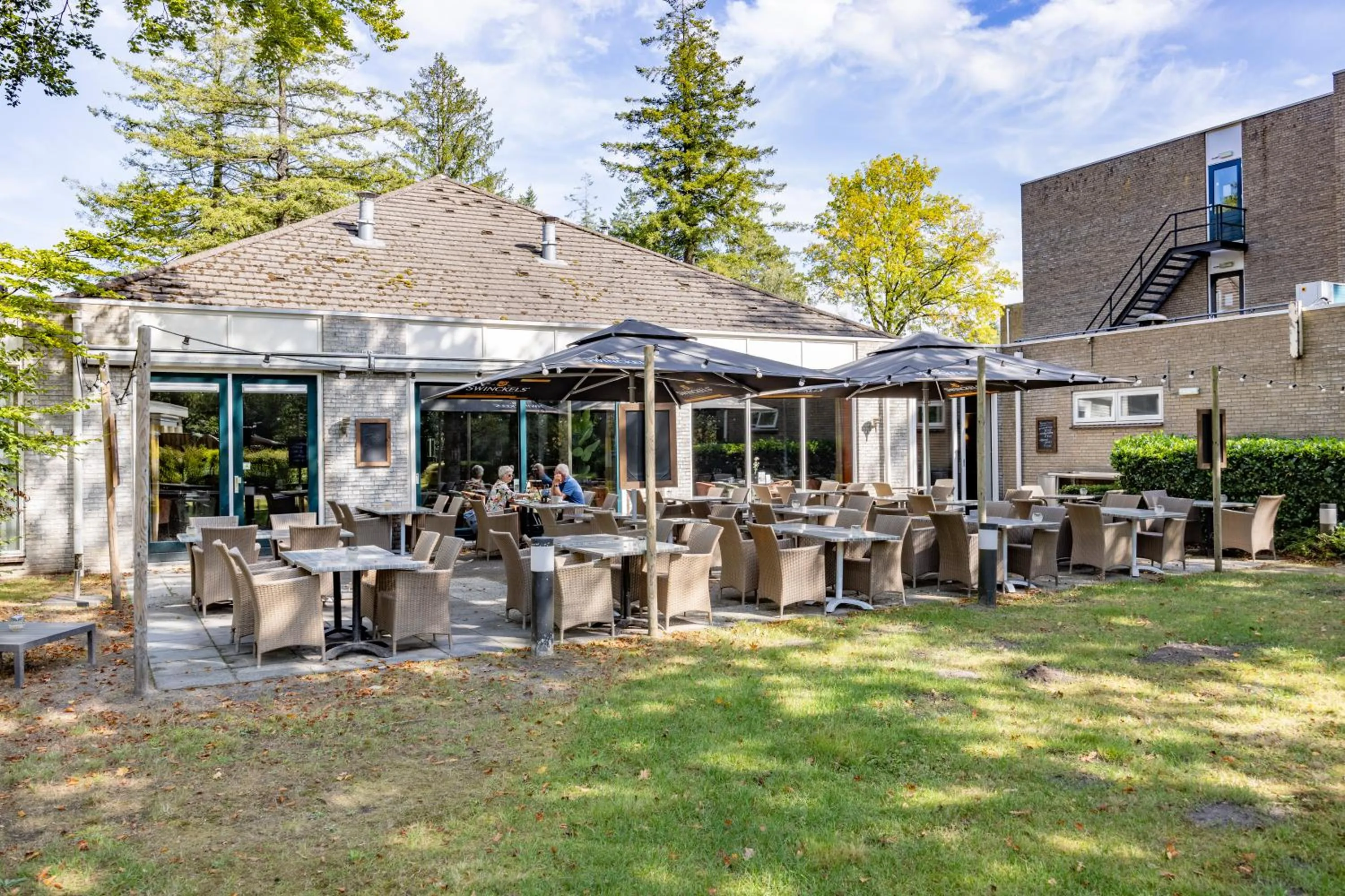 Balcony/Terrace in Fletcher Hotel Restaurant De Eese