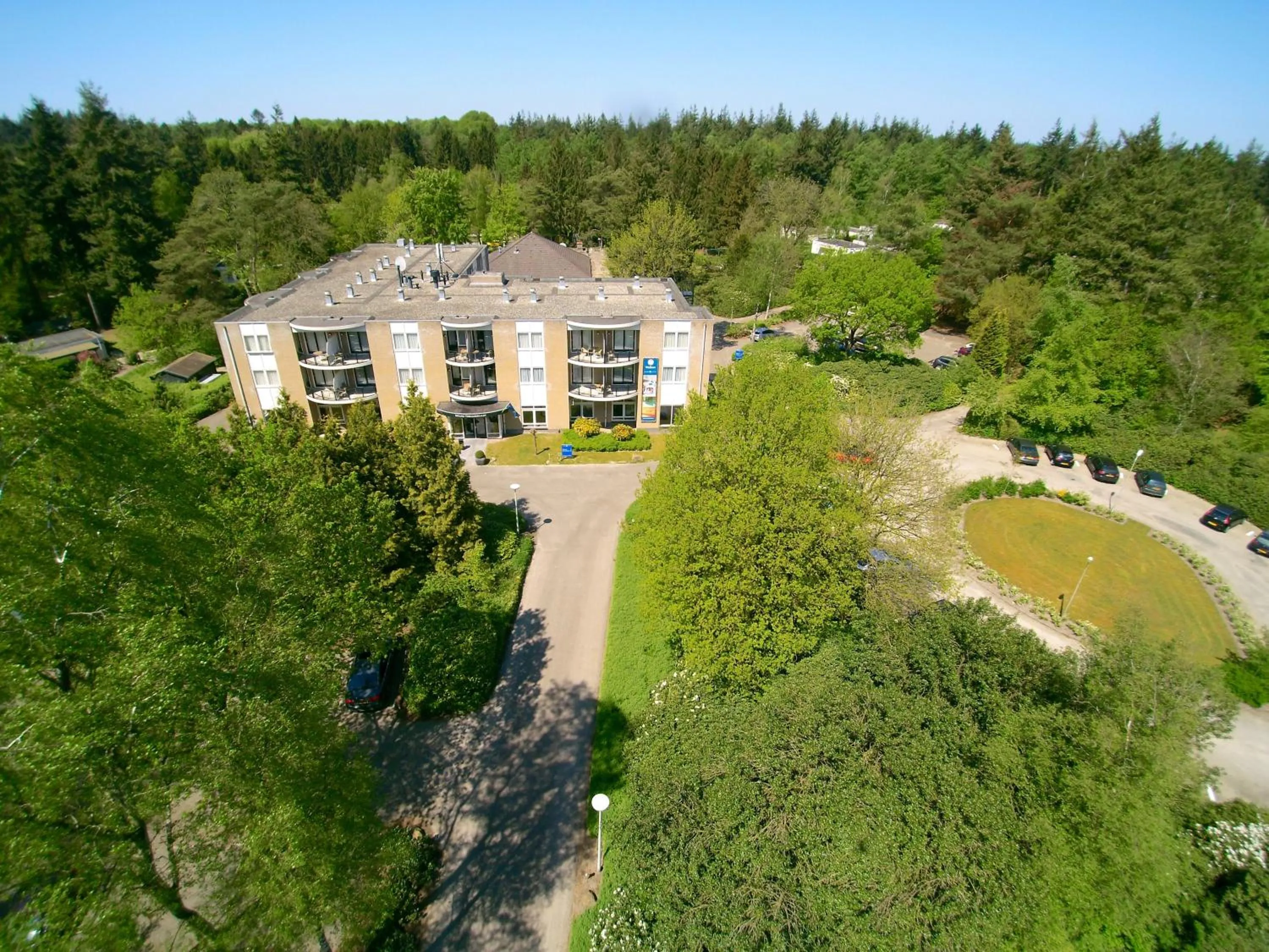 Bird's eye view in Fletcher Hotel Restaurant De Eese