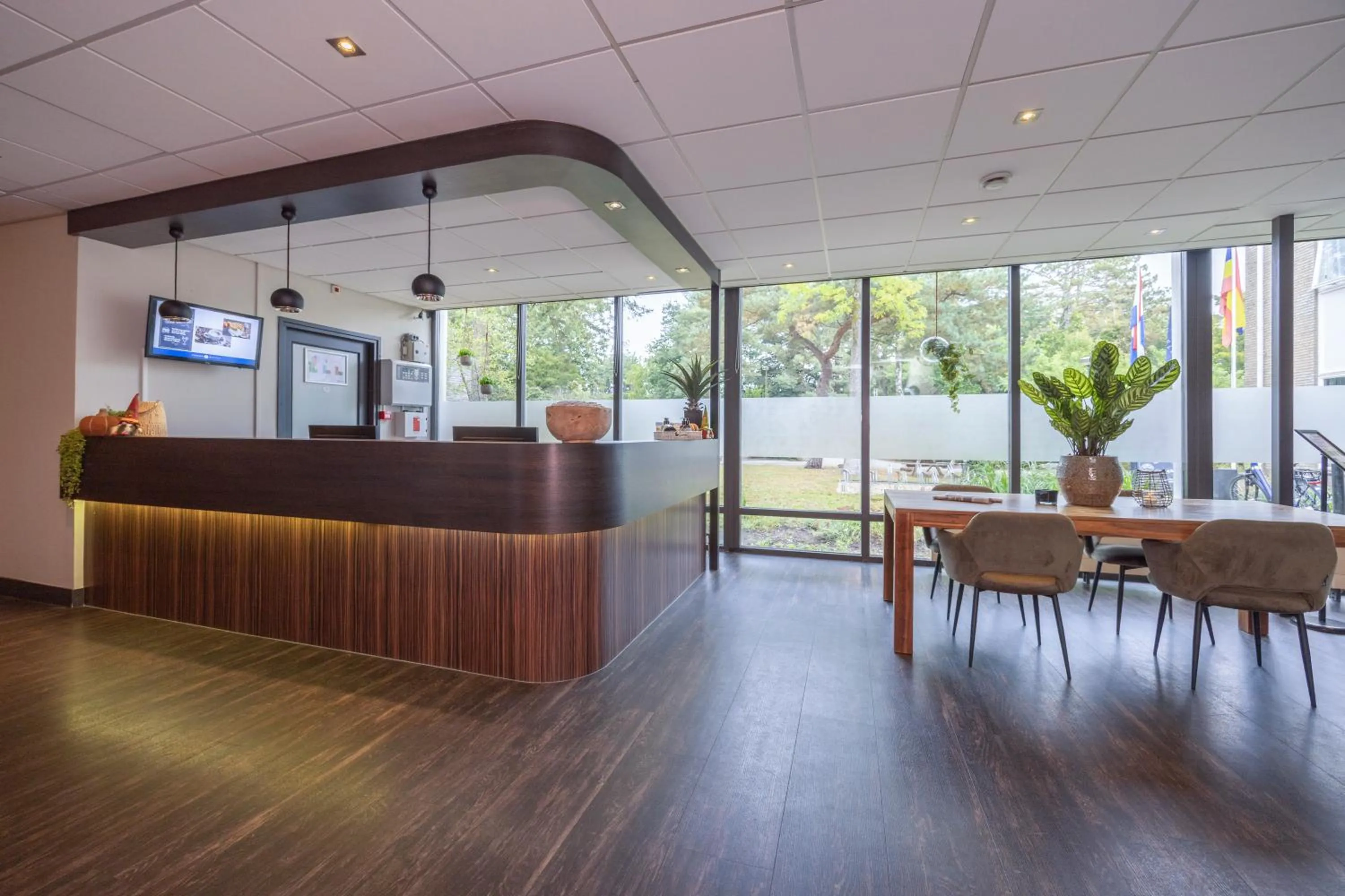 Lobby or reception in Fletcher Hotel Restaurant De Eese