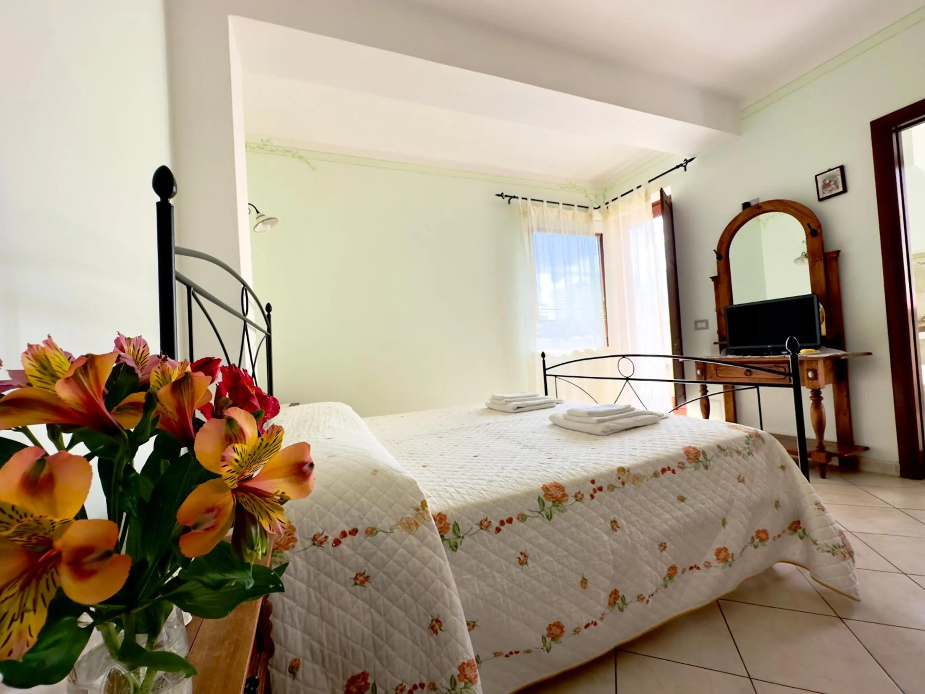 Double Room with Balcony in Il ritrovo delle Volpi