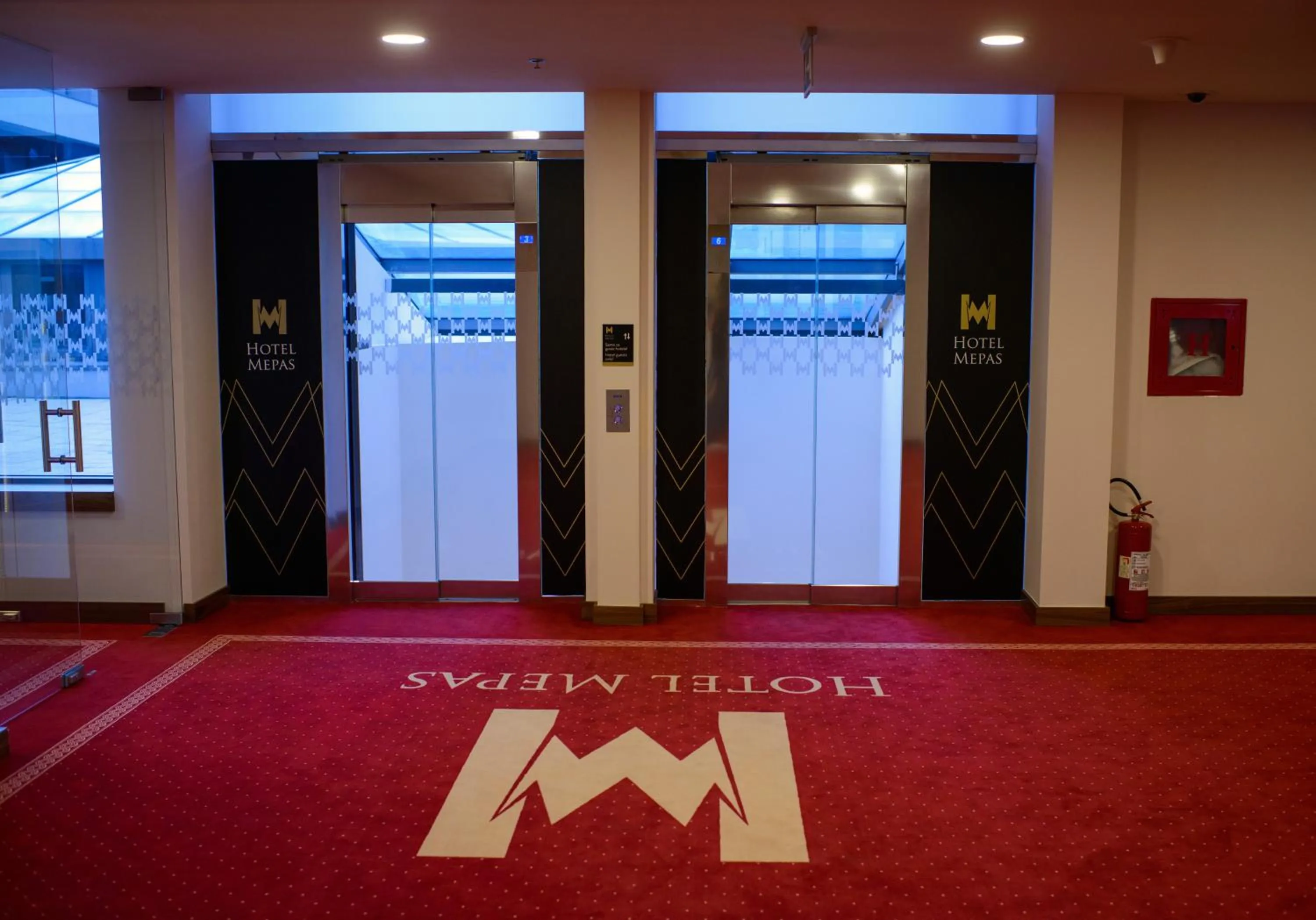 Decorative detail in Hotel Mepas