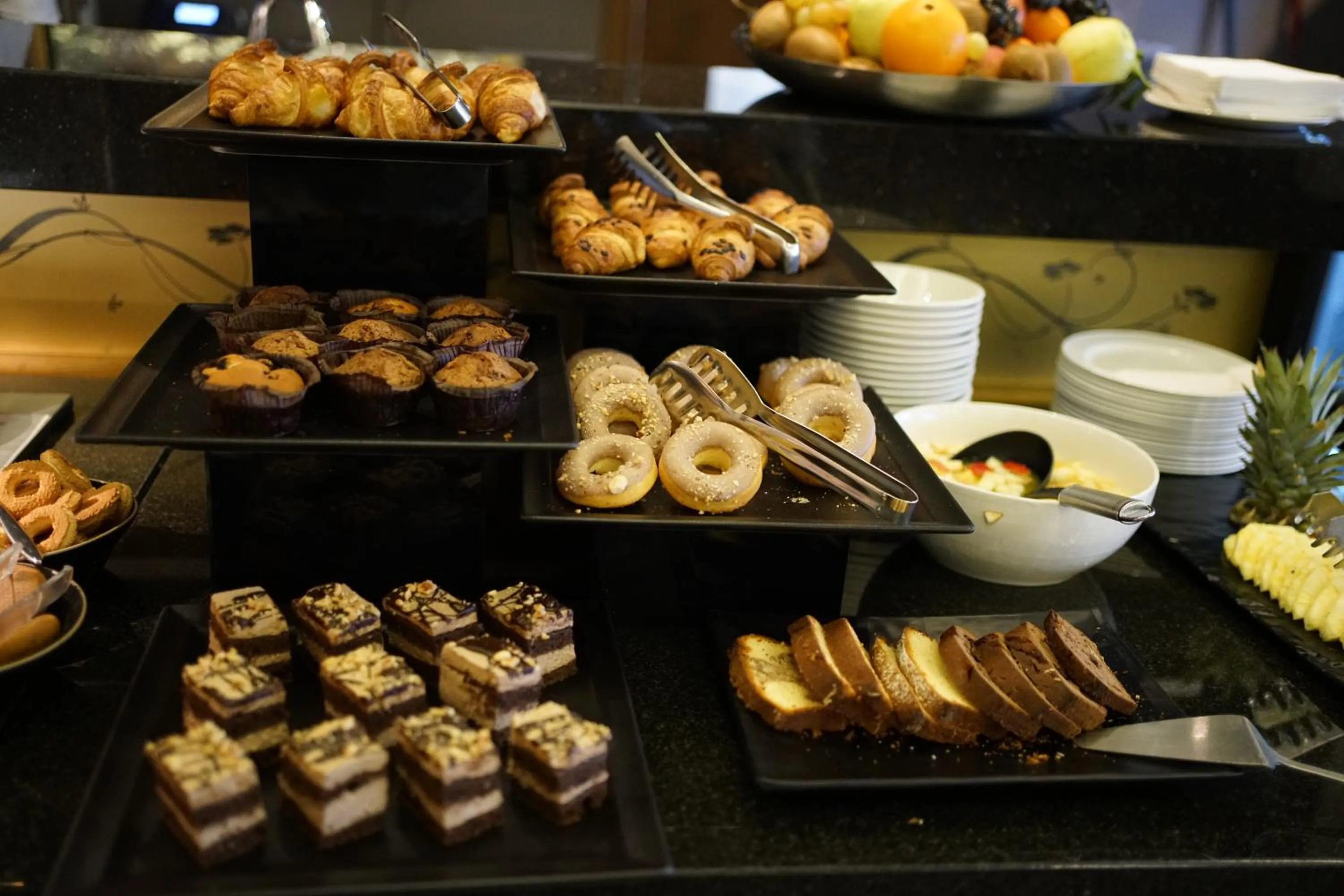 Buffet breakfast in Hotel Mepas