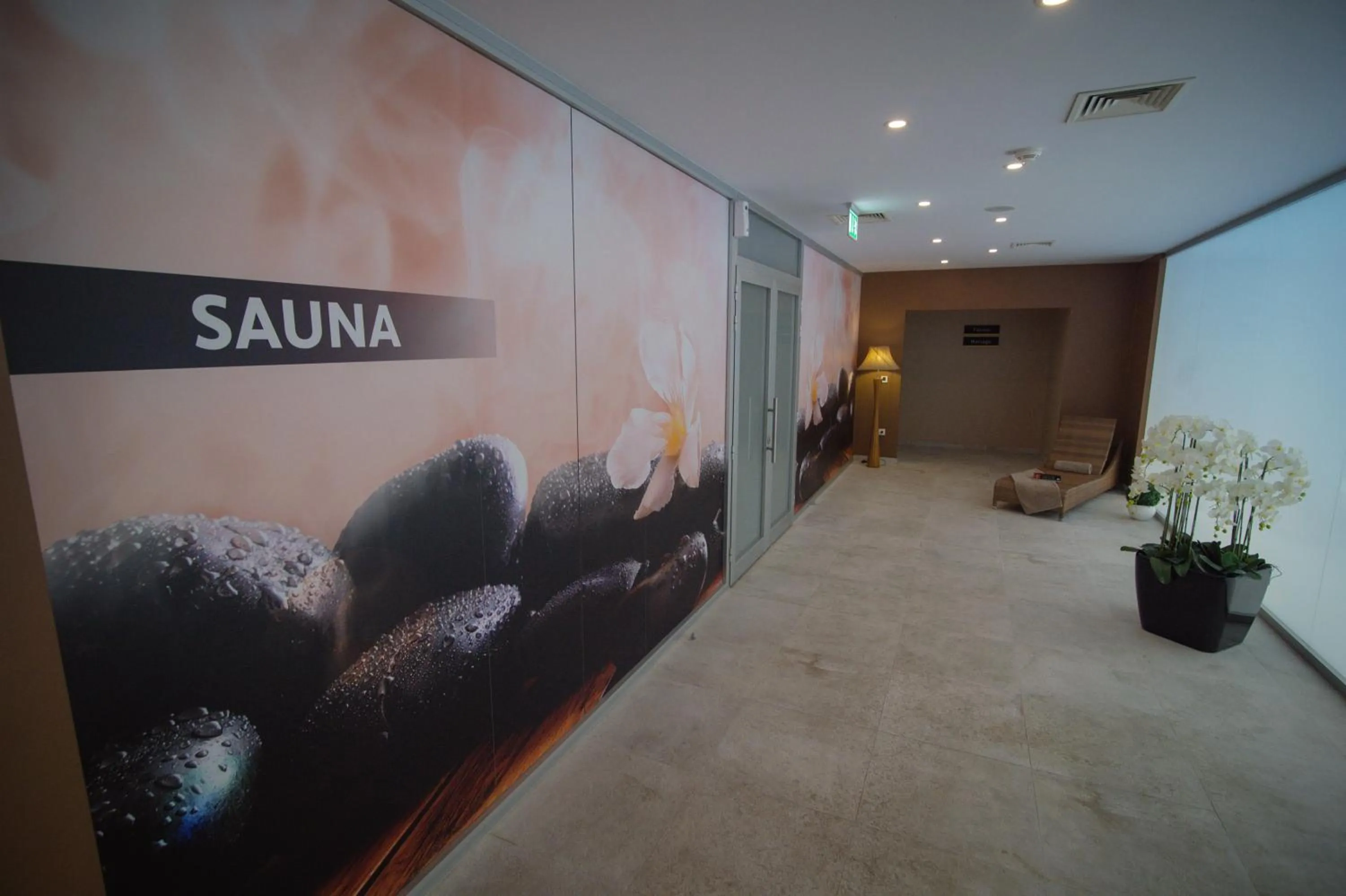 Sauna in Hotel Mepas