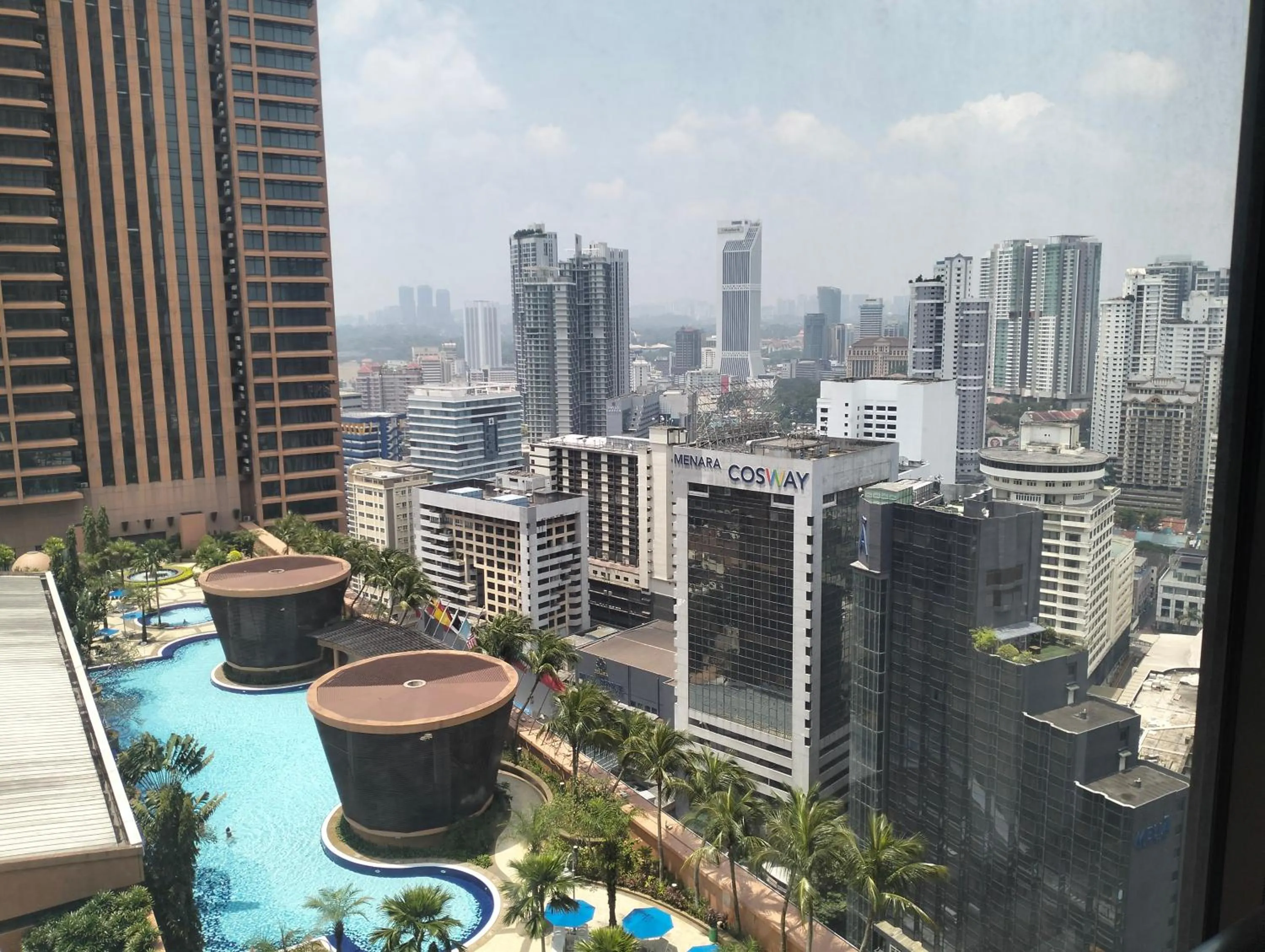 Pool view in Times Square Kuala Lumpur By Service Suite