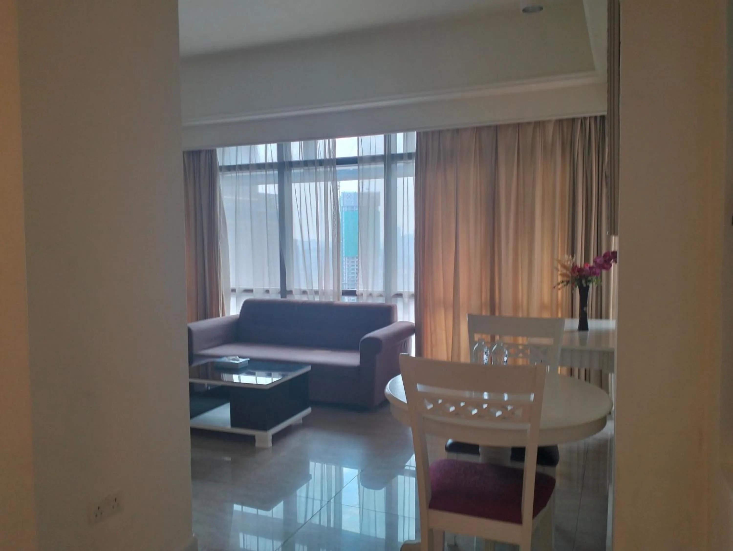 Seating area in Times Square Kuala Lumpur By Service Suite