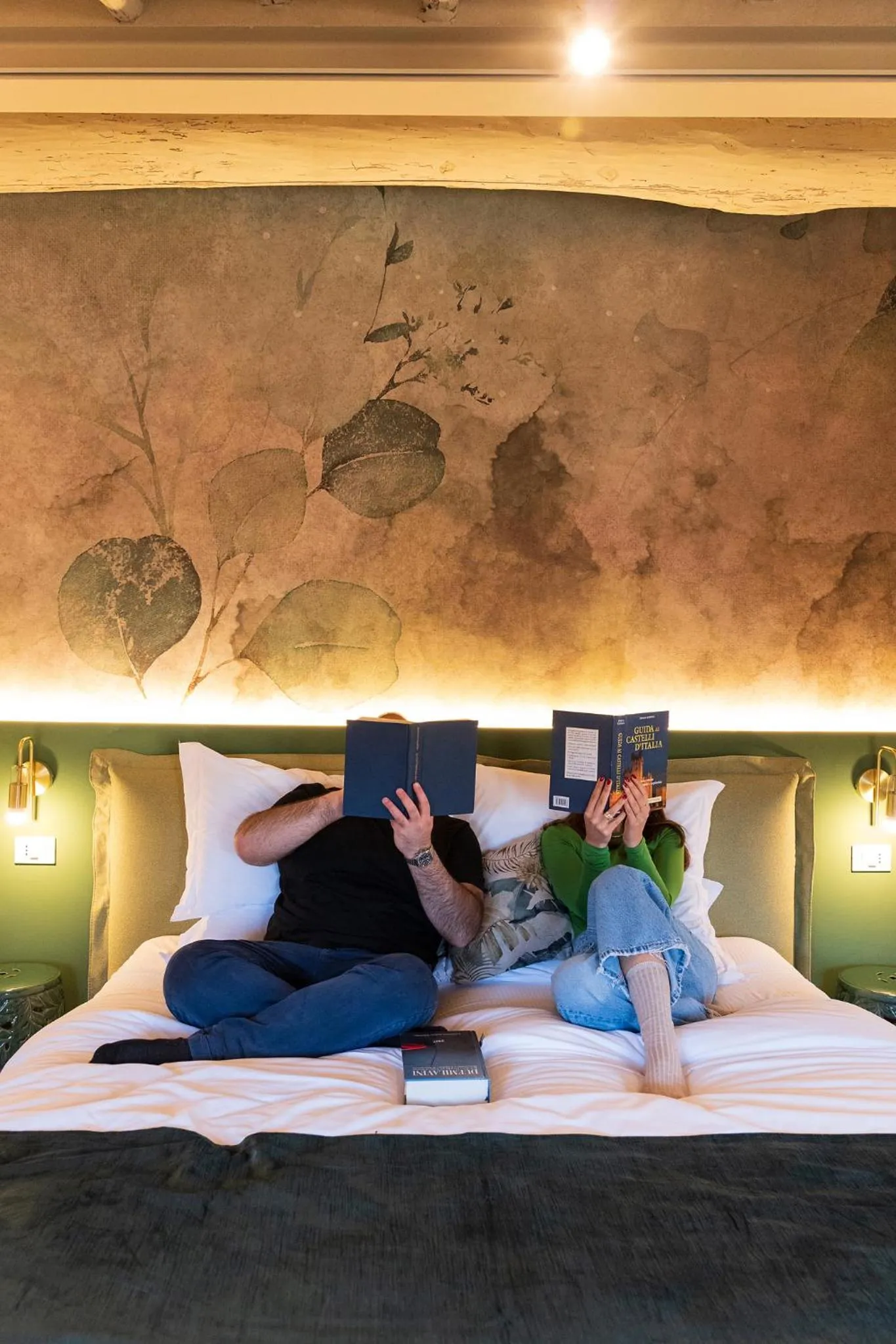 Bed in Blossoms of Siena, Adults Only