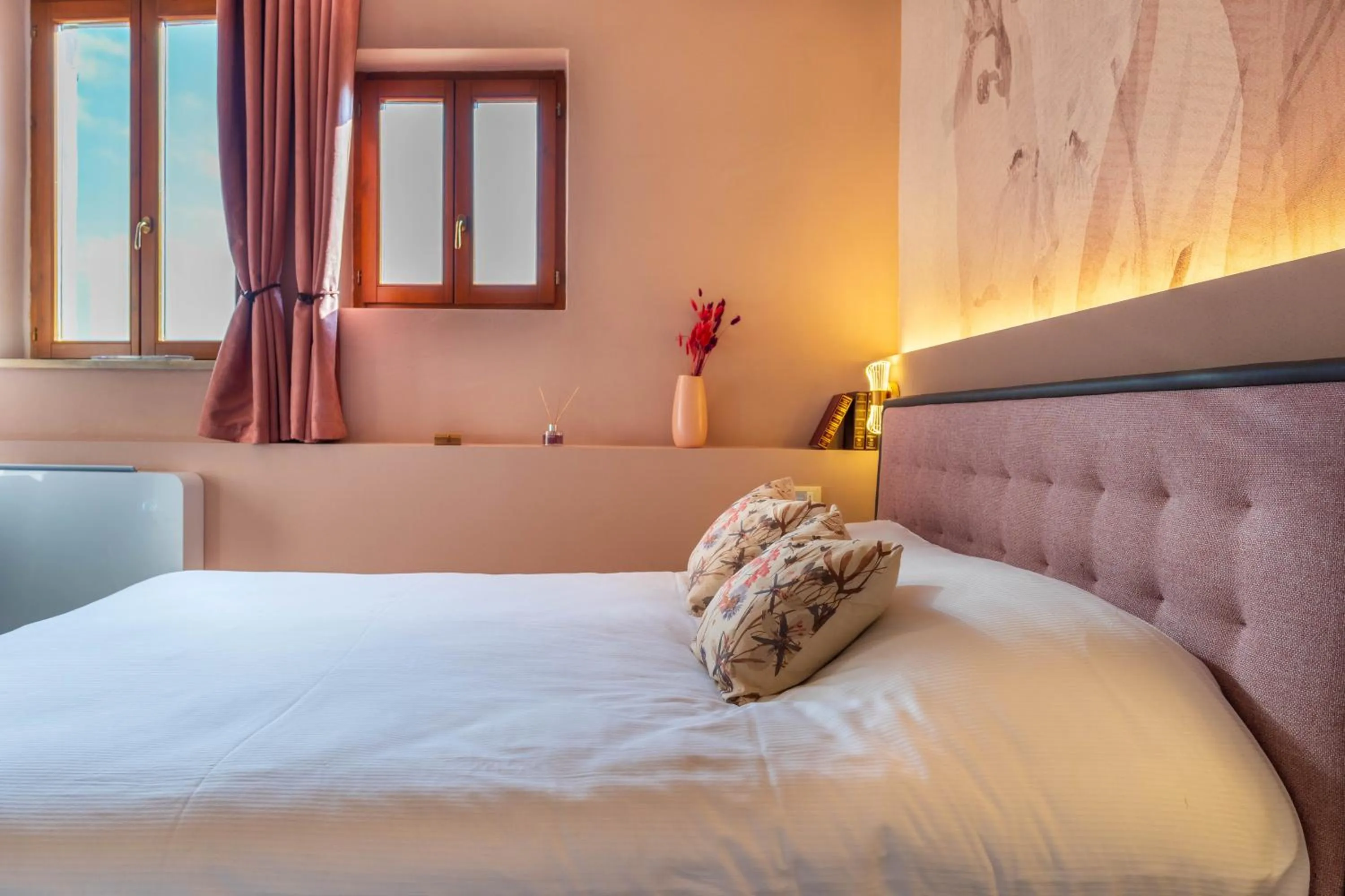 Bed in Blossoms of Siena, Adults Only