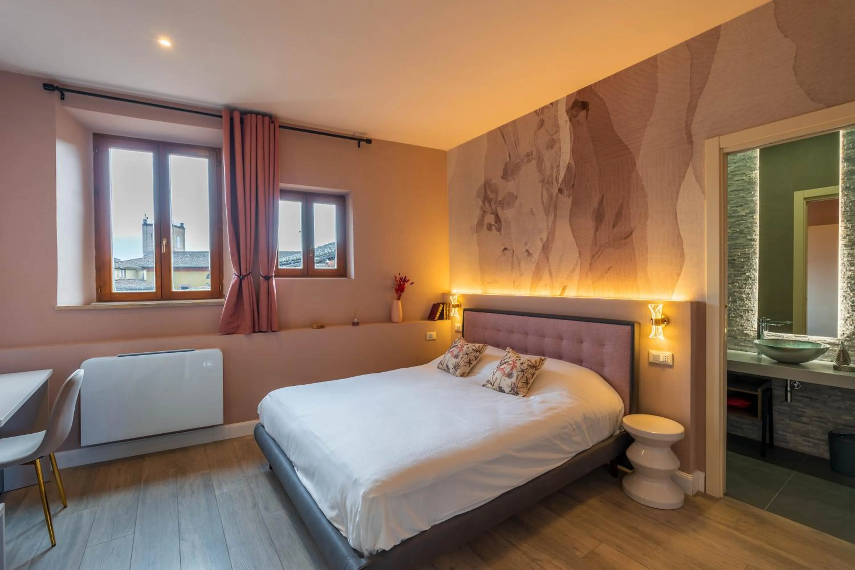 Bed in Blossoms of Siena, Adults Only