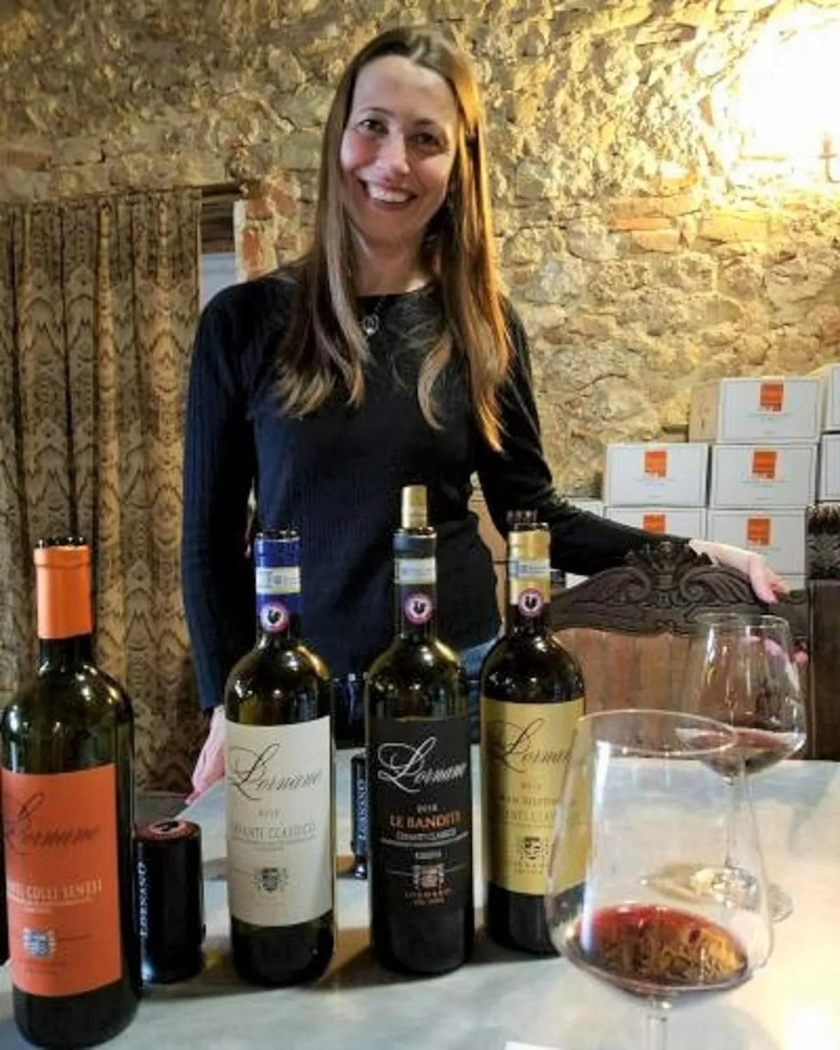 Staff in Fattoria Lornano Winery