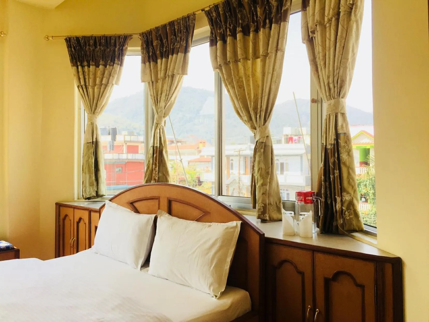 Bed in Hotel Milarepa Pvt Ltd