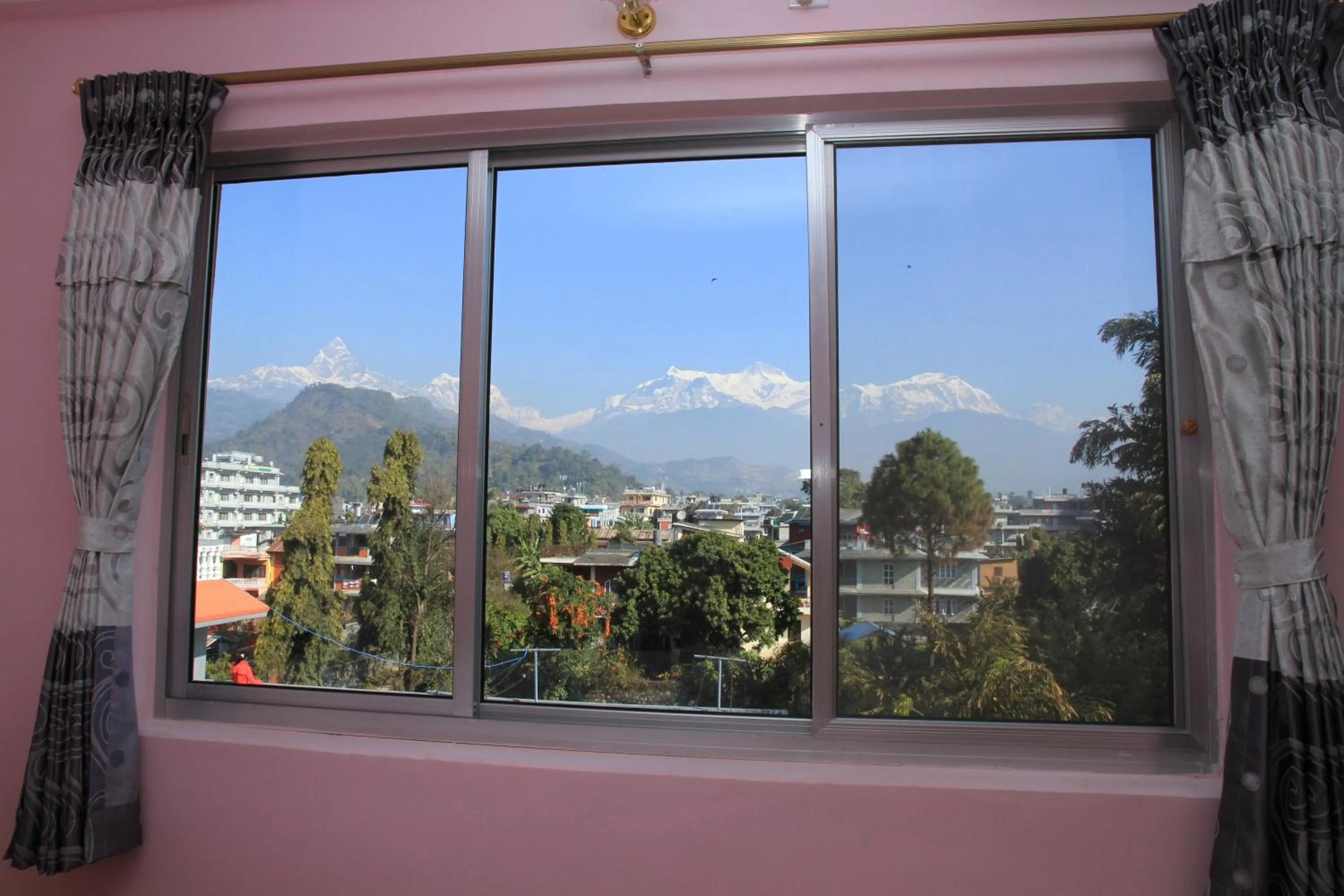 View (from property/room), Mountain View in Hotel Milarepa Pvt Ltd