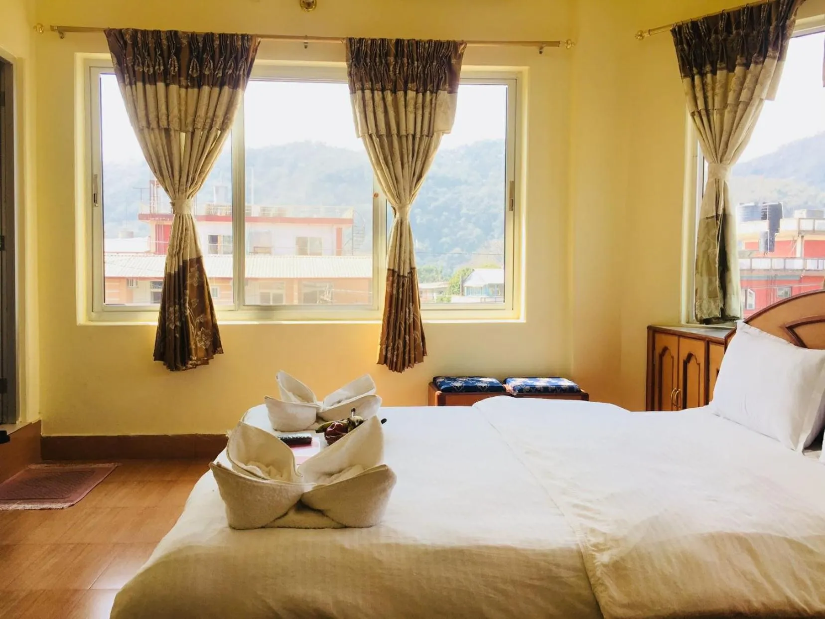 Bed in Hotel Milarepa Pvt Ltd