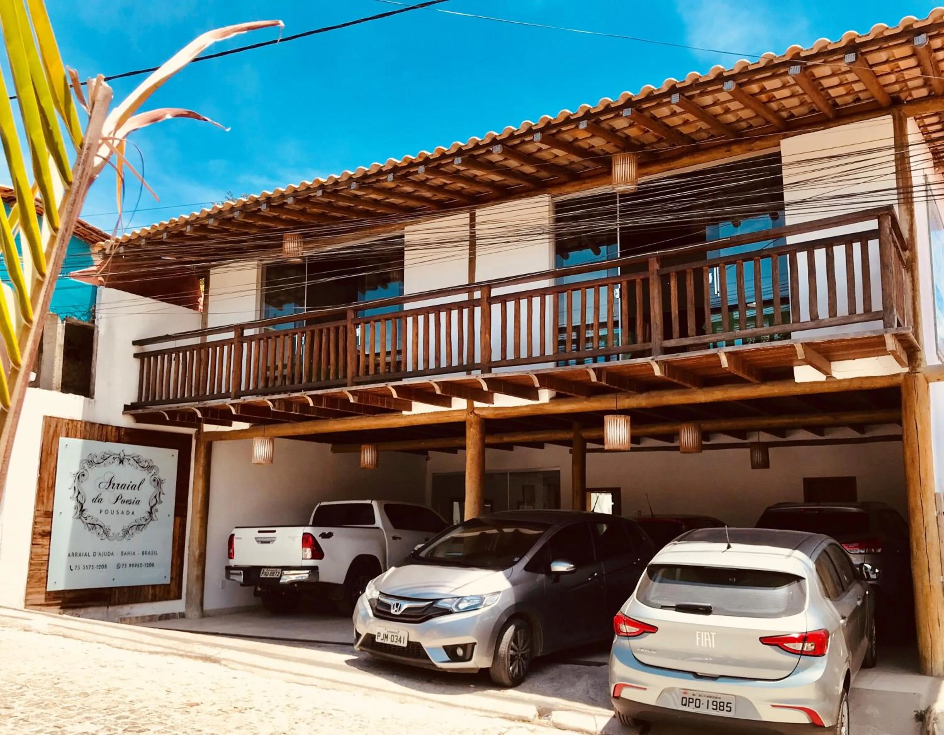 Facade/entrance in Pousada Arraial da Poesia