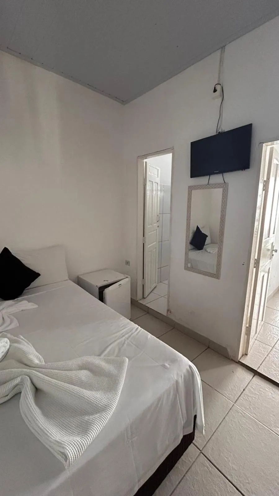 Bed in Pousada Arraial da Poesia