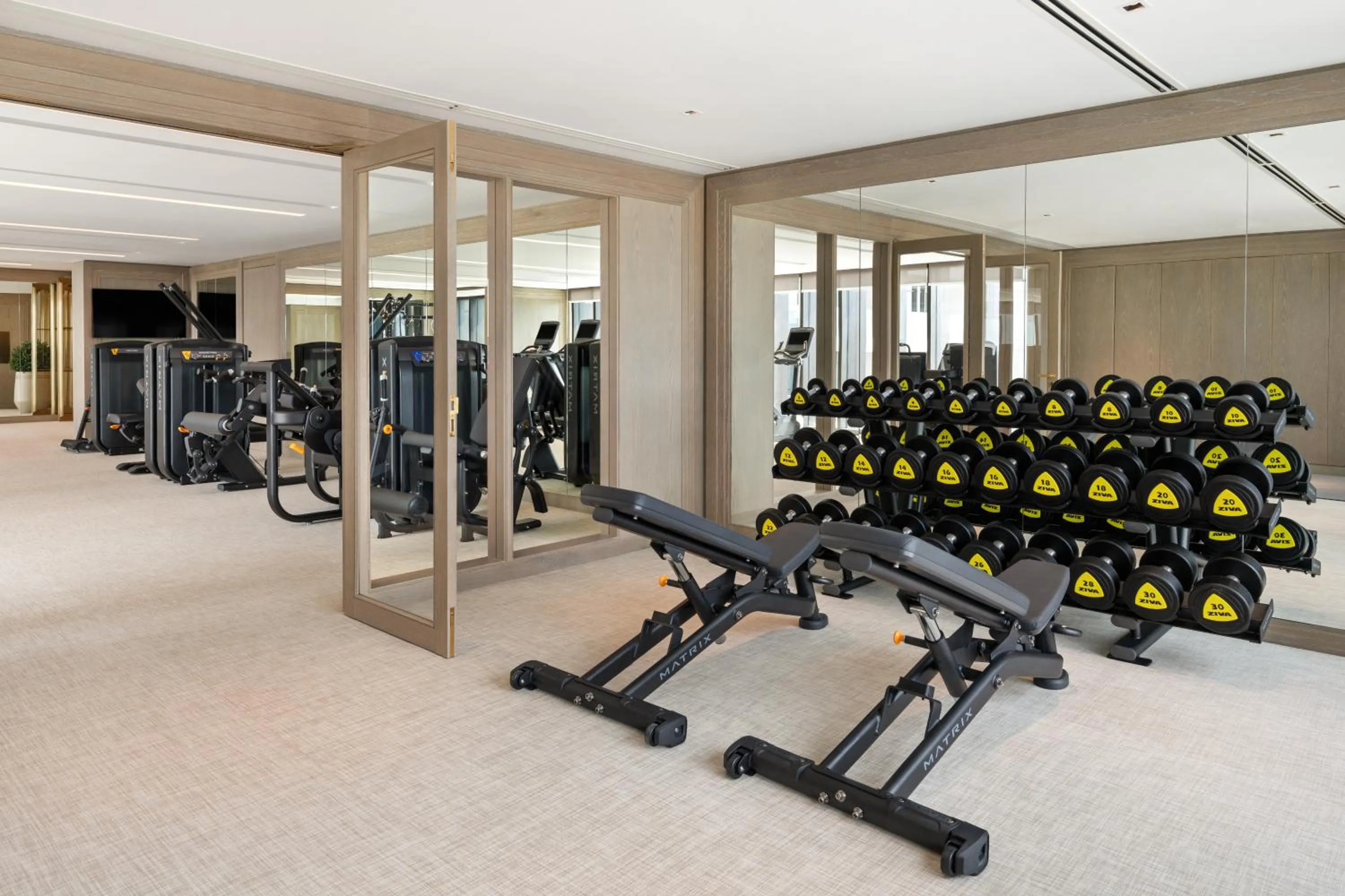 Fitness centre/facilities in Palace Dubai Creek Harbour