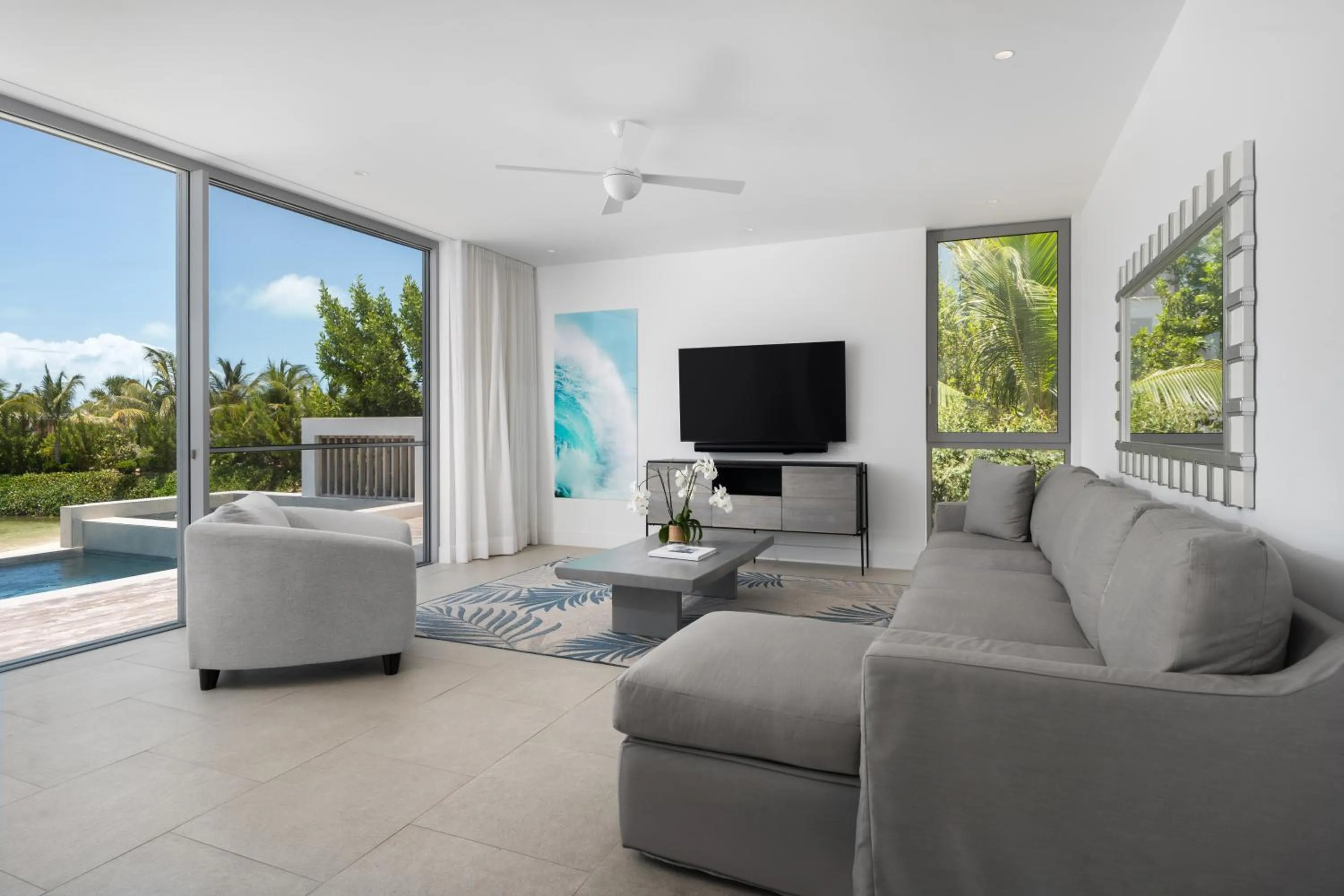 Living room in South Bank