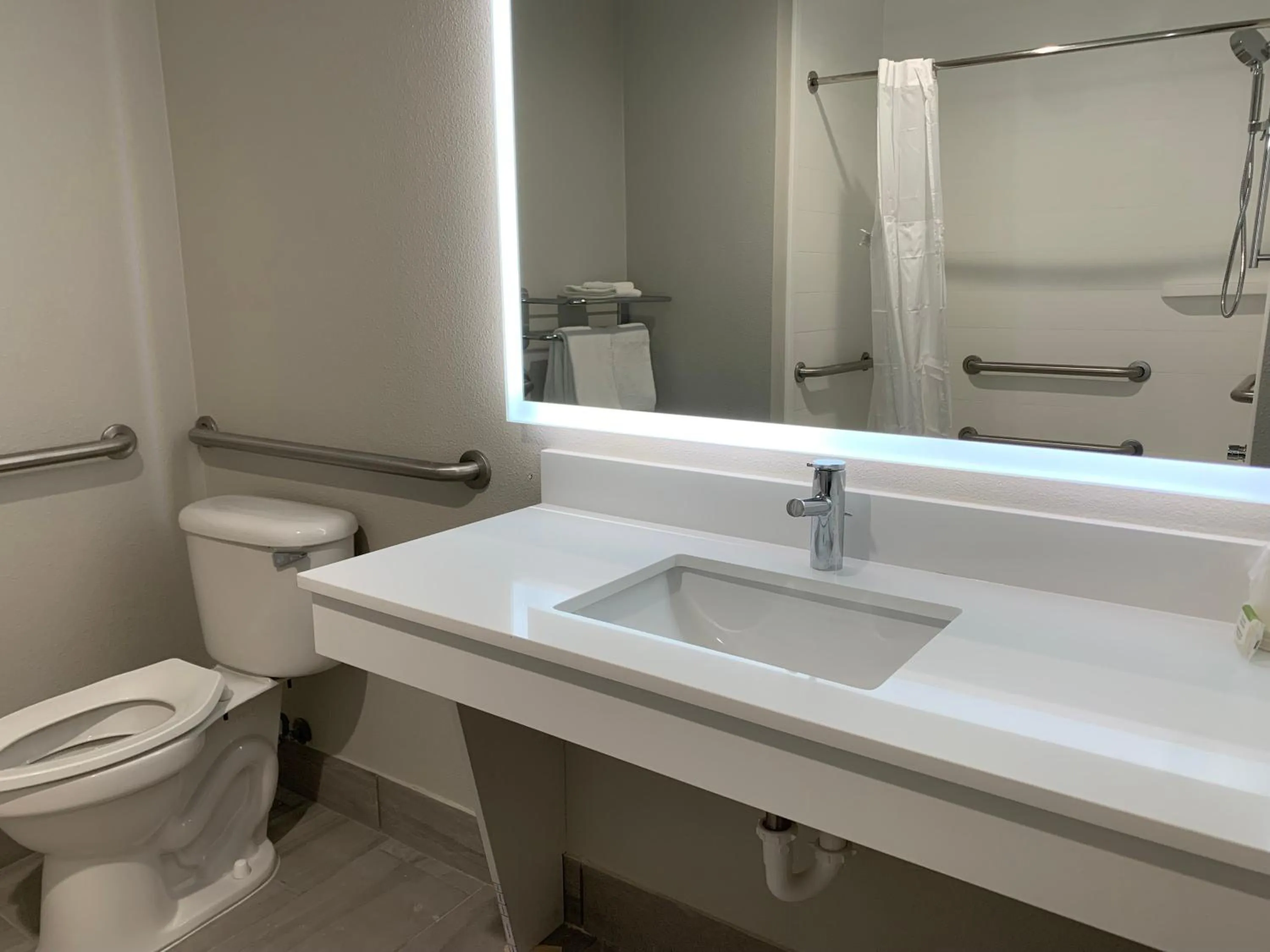 Toilet in Holiday Inn Express & Suites Bridgeport by IHG