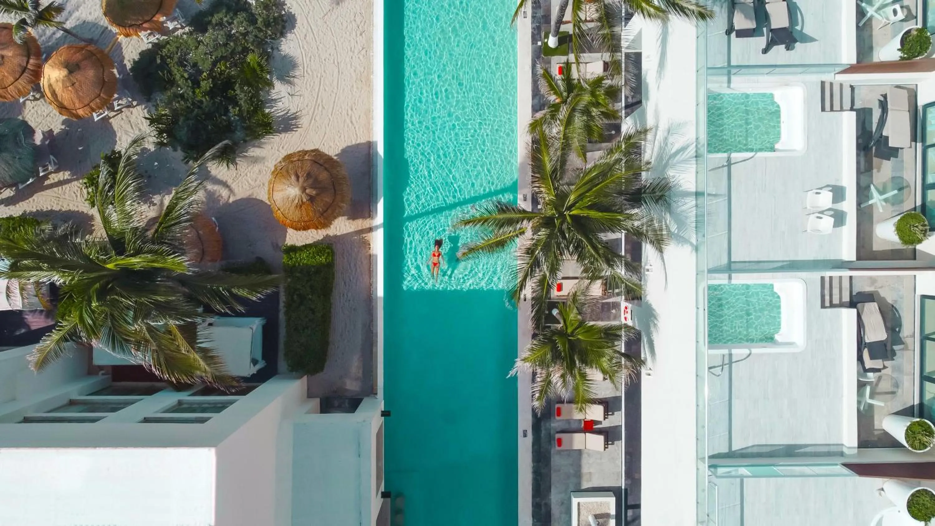 Swimming pool in The Sens Riviera by Oasis