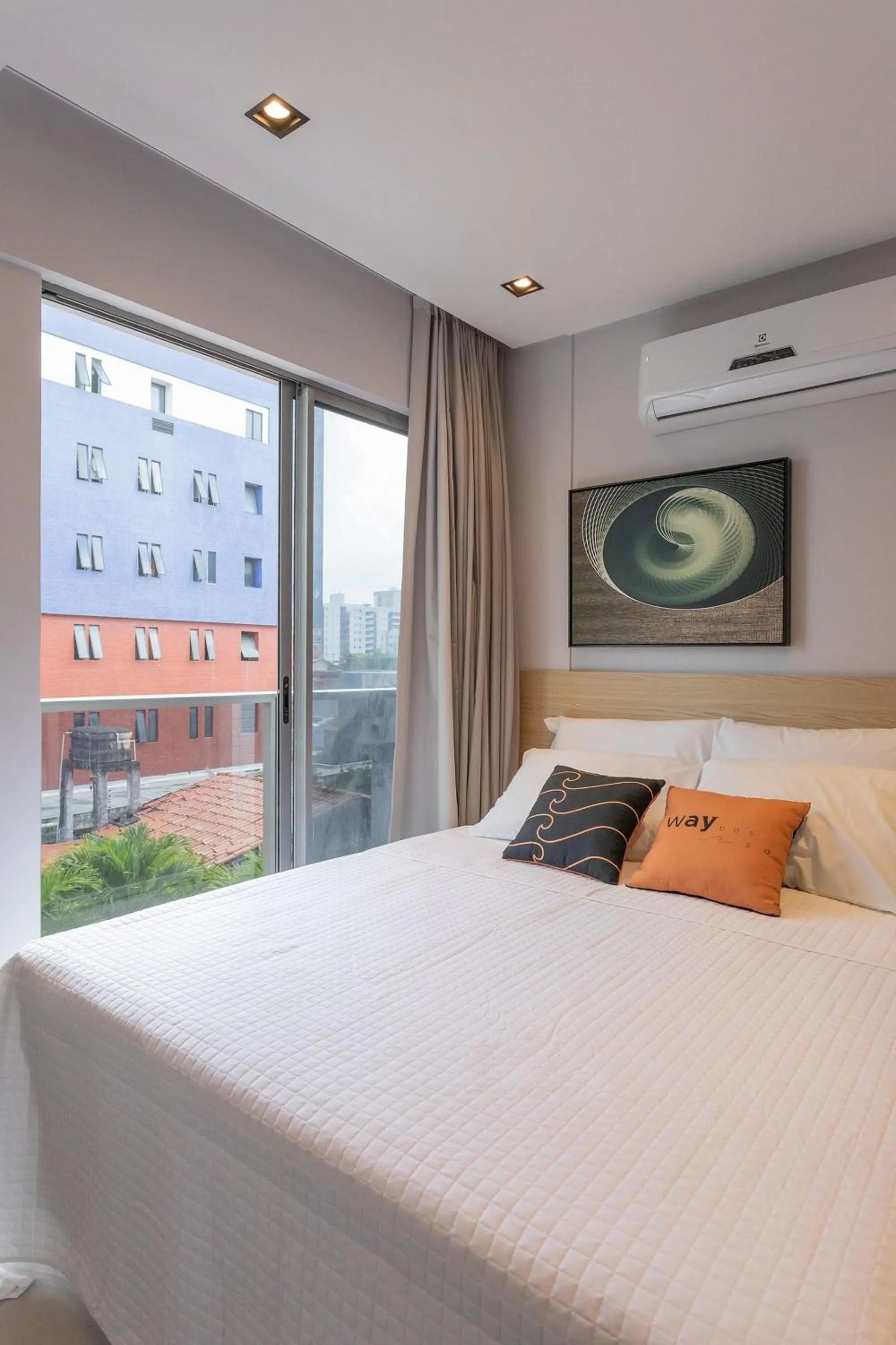 Bedroom, Bed in Way Bossa #F2 - Studio no Bessa By Carpediem