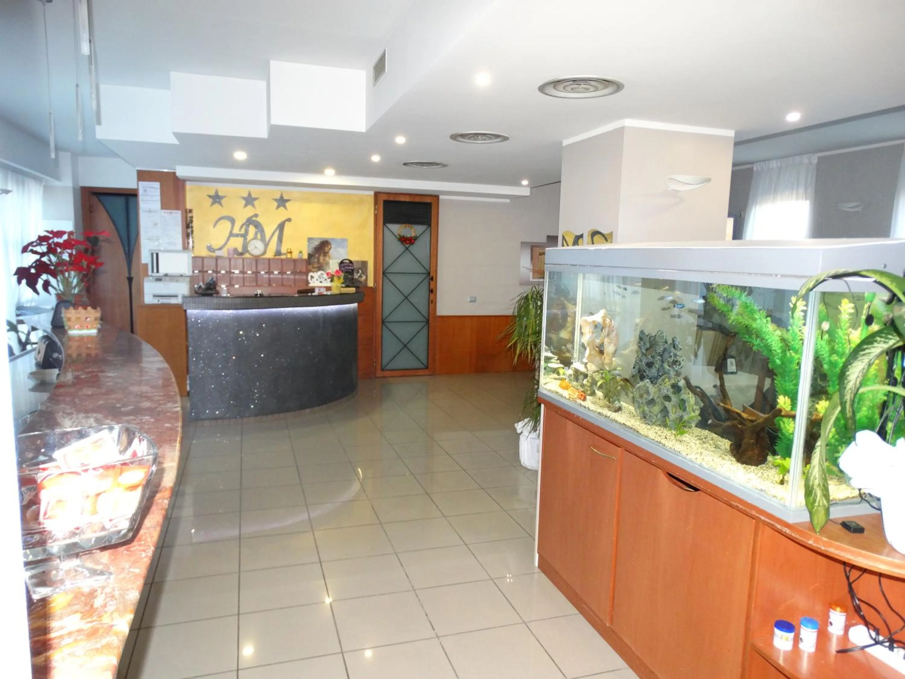 Lobby or reception in Hotel Moderno